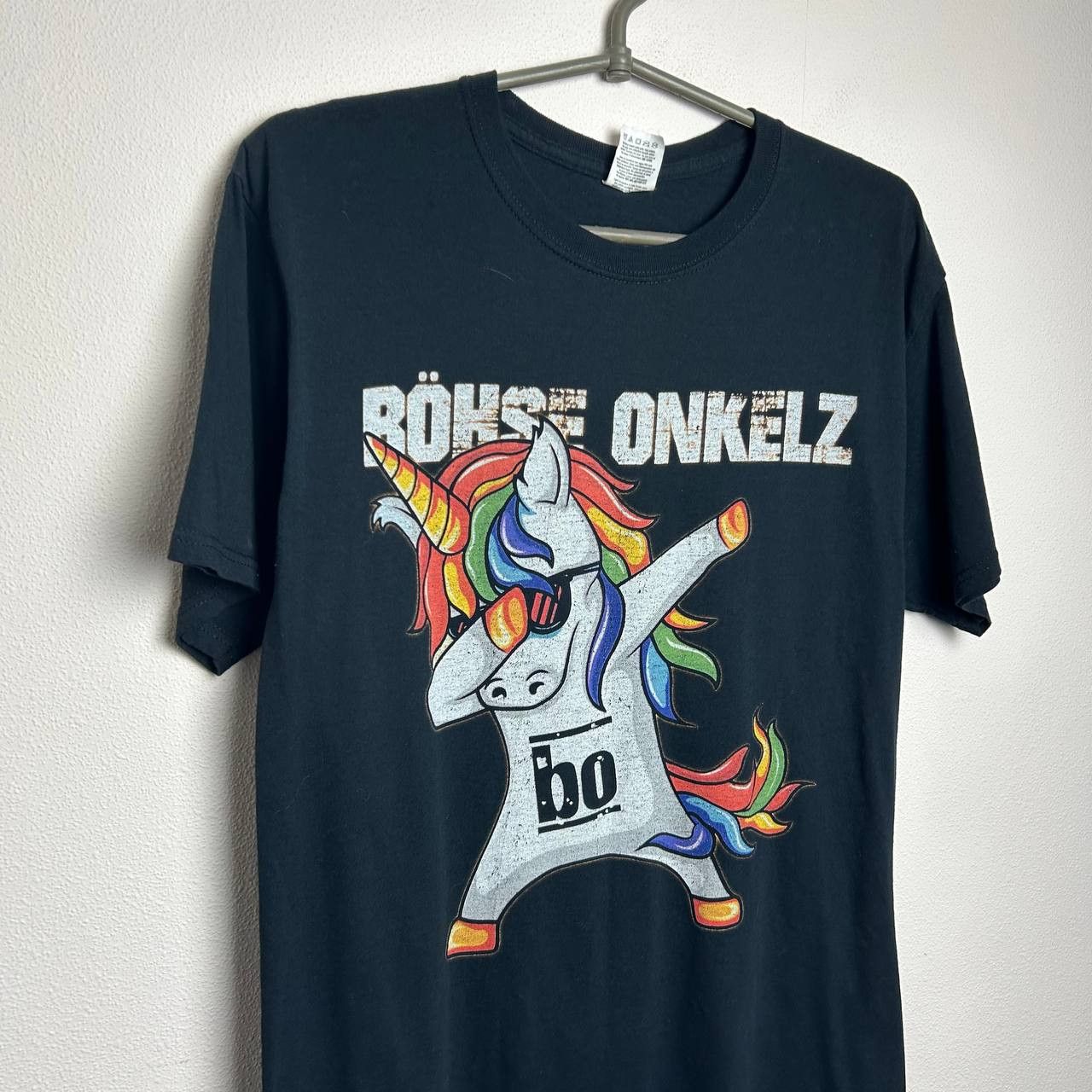Band Tees Vintage Bohze Onkelz Big logo Rock Band 2000s tee Size US M / EU 48-50 / 2 - 2 Thumbnail