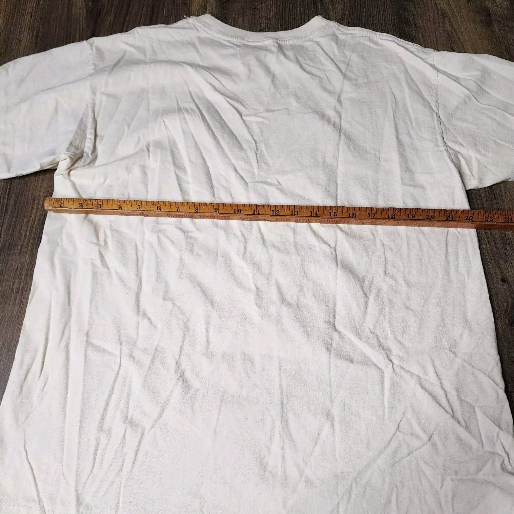 Vintage VINTAGE Maggie's T-Shirt Mens XL They Were Here First Stitch 90s Graphic Tee Beige 1990s Size US XL / EU 56 / 4 - 3 Thumbnail