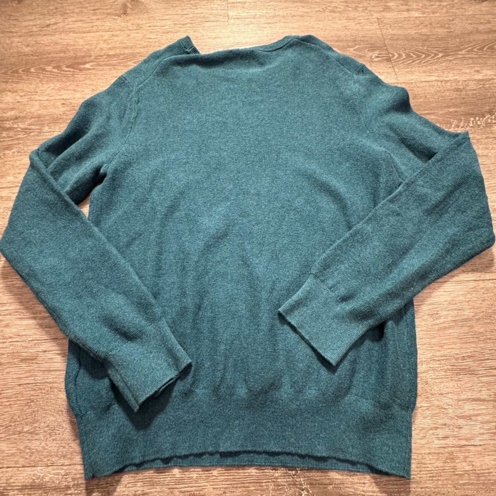 J.Crew J.CREW Sweater Crewneck Womens Medium Blue 100% Cotton Pullover Cozy Classic Knit Long Sleeve Winter Fall Women Size M / US 6-8 / IT 42-44 - 4 Thumbnail