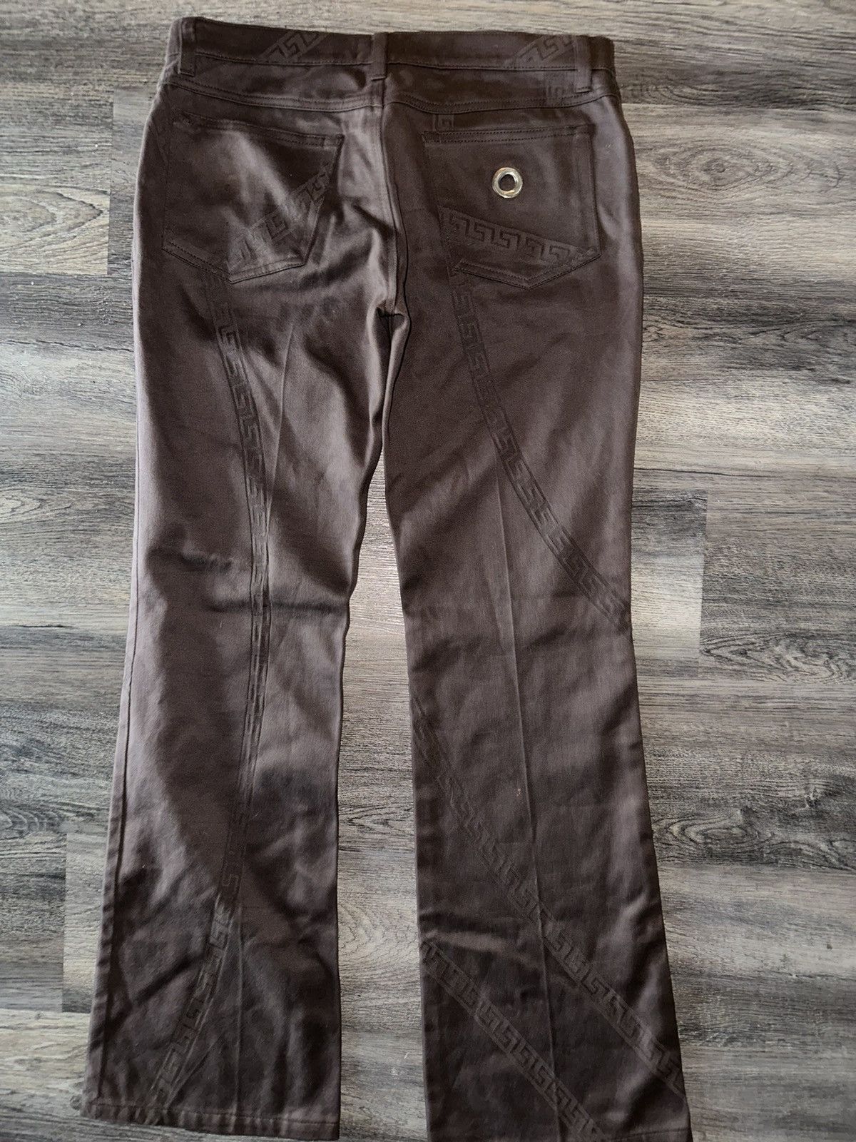 Versace VERSACE wide leg jeans Size US 32 / EU 48 - 4 Thumbnail