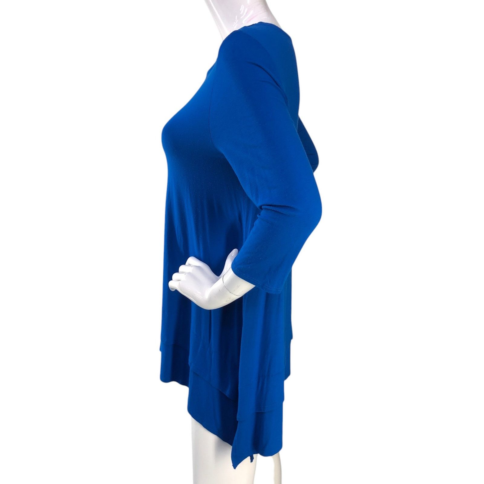 Eileen Fisher Eileen Fisher Size S Top Tunic Layered 3/4 Sleeve Stretch Size S / US 4 / IT 40 - 5 Thumbnail