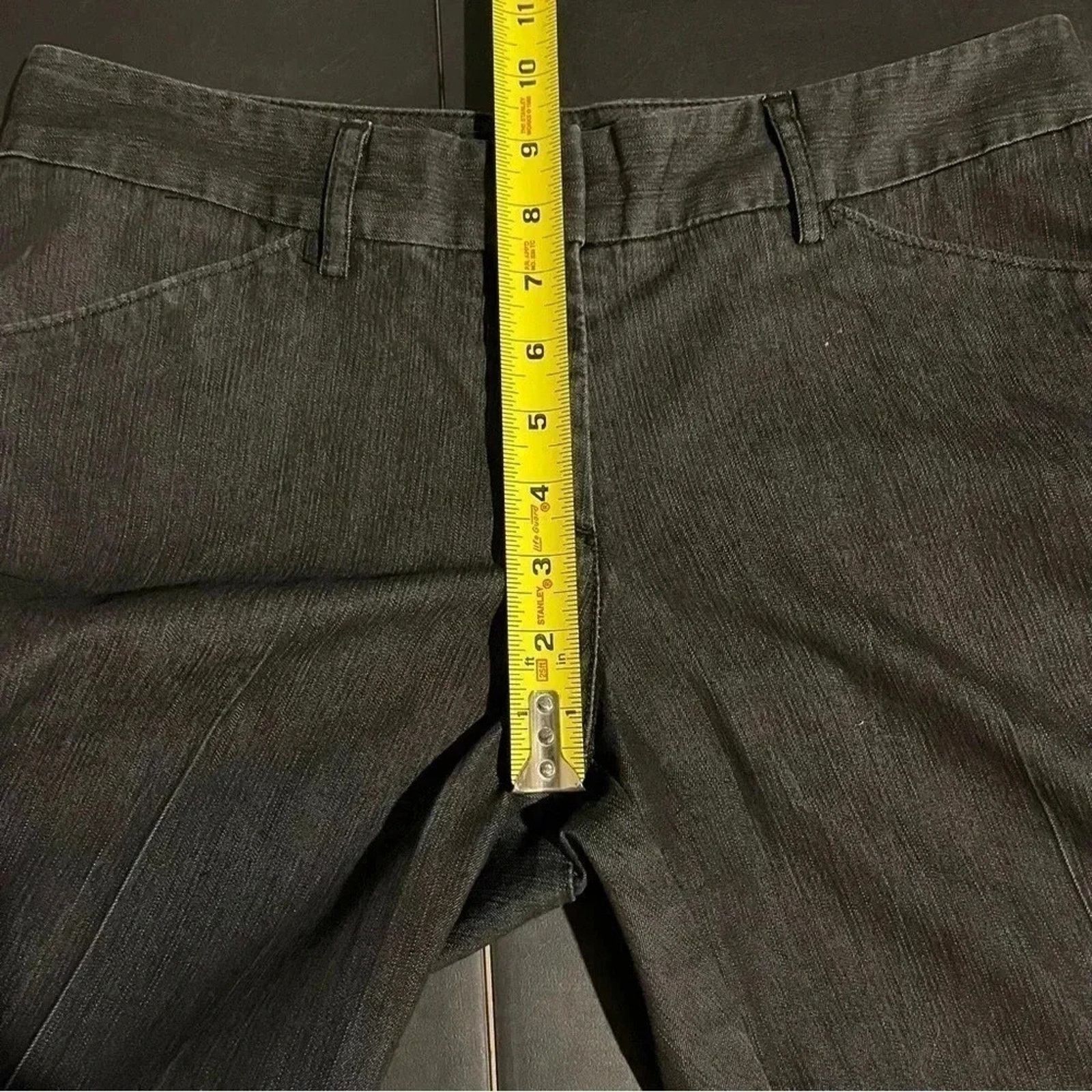 Express Express Pants Gray Black Size 6 Editor Dress Pant Size 28" / US 6 / IT 42 - 7 Thumbnail
