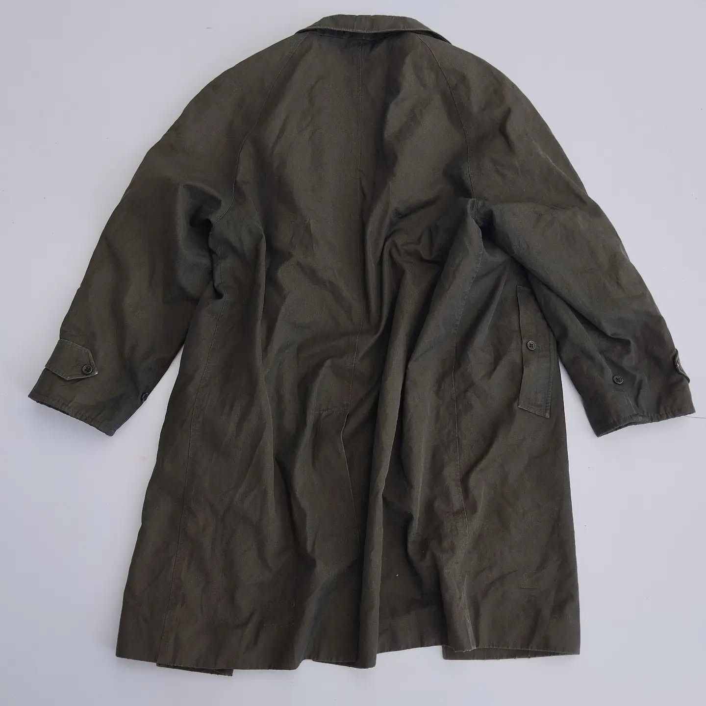 Burberry vintage 90s burberry coat olive green Size US S / EU 44-46 / 1 - 7 Thumbnail