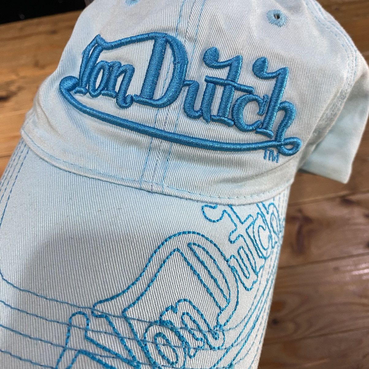 Von Dutch Baby Blue Von Dutch USA Hat Size ONE SIZE - 6 Thumbnail