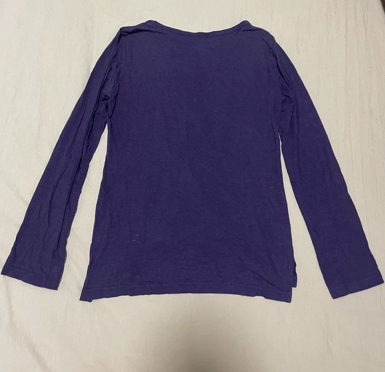Vivienne Westwood Vivienne Westwood Purple red lips long sleeves T-shirt Size M / US 6-8 / IT 42-44 - 5 Thumbnail