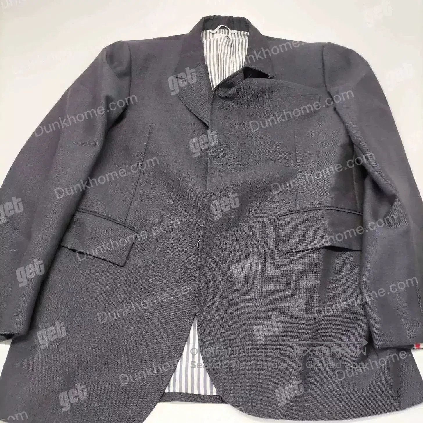 Thom Browne Thom Browne Gray Suit for Men Size 1. Size US S / EU 44-46 / 1 - 2 Thumbnail