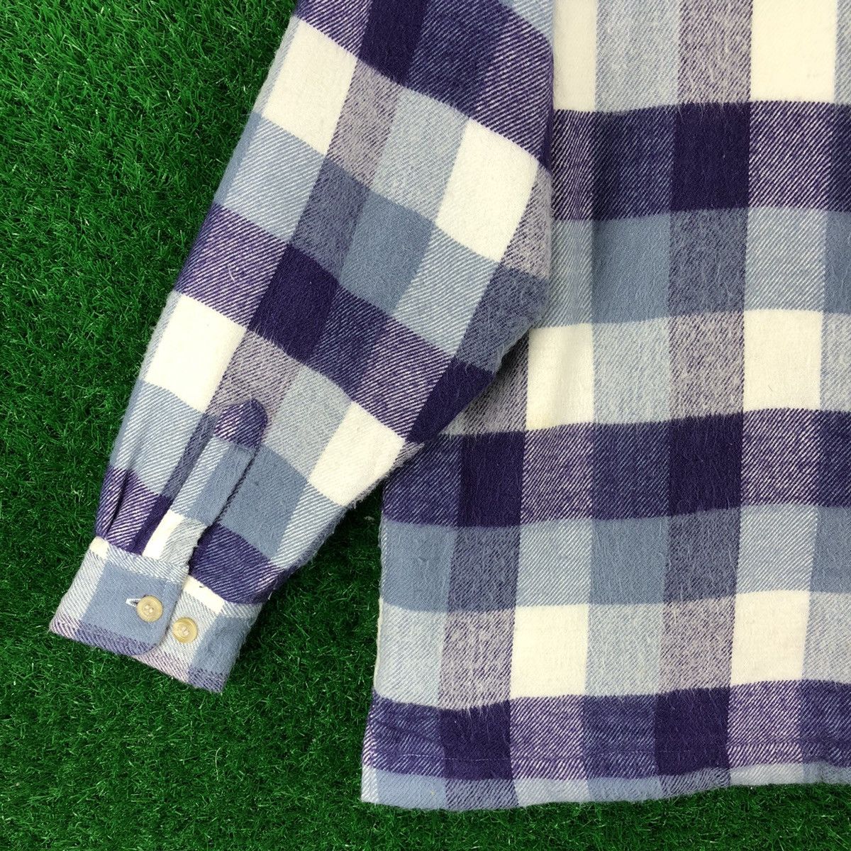 Flannel × Japanese Brand × Vintage Vintage 80's Flannel Jacket Sherpa Lining by Trimmer Craft Size US XL / EU 56 / 4 - 6 Thumbnail