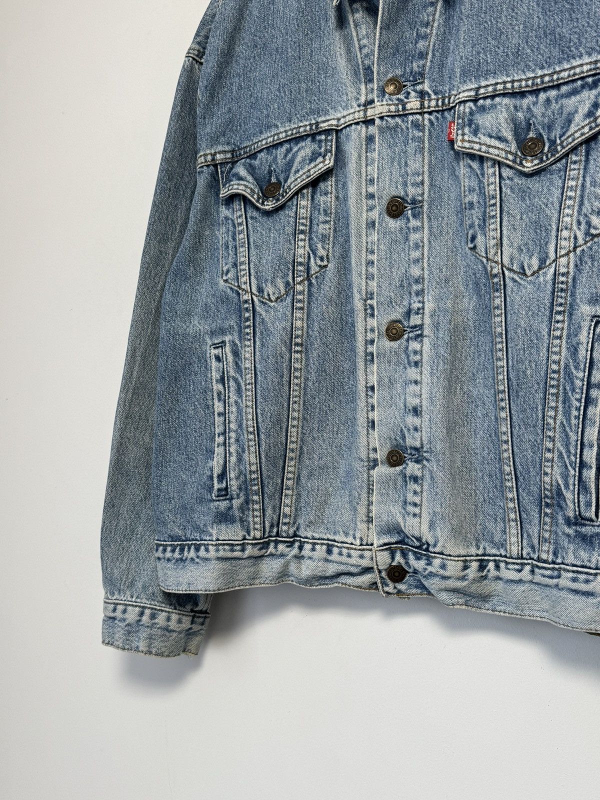 Levi's Vintage Clothing Levi’s Vintage Jacket Jeans Y2K style Hype Denim Size US XL / EU 56 / 4 - 4 Thumbnail