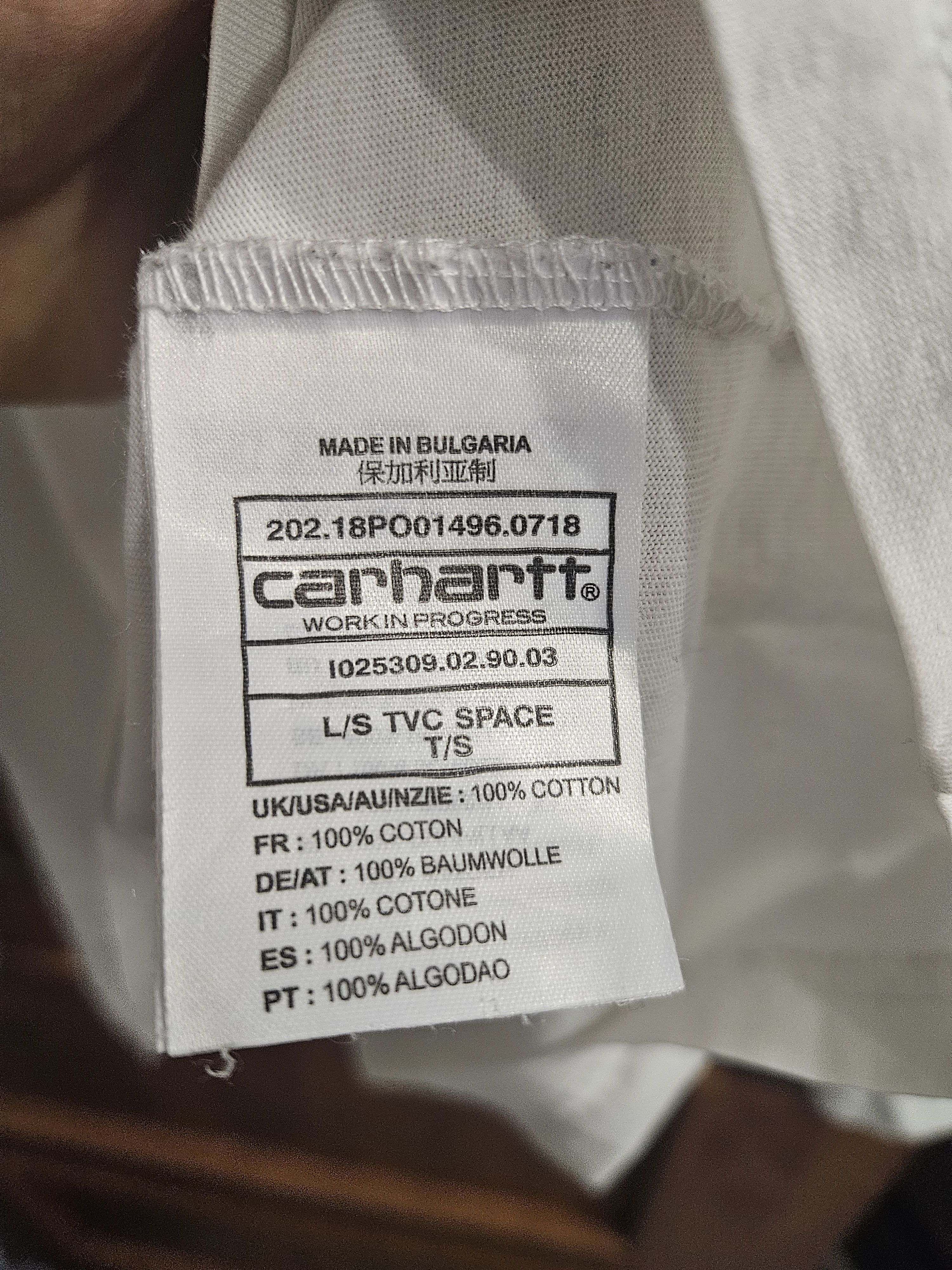 Carhartt × Carhartt Wip Rare Carhartt The Village Cry Longsleeve M White Size US M / EU 48-50 / 2 - 6 Thumbnail