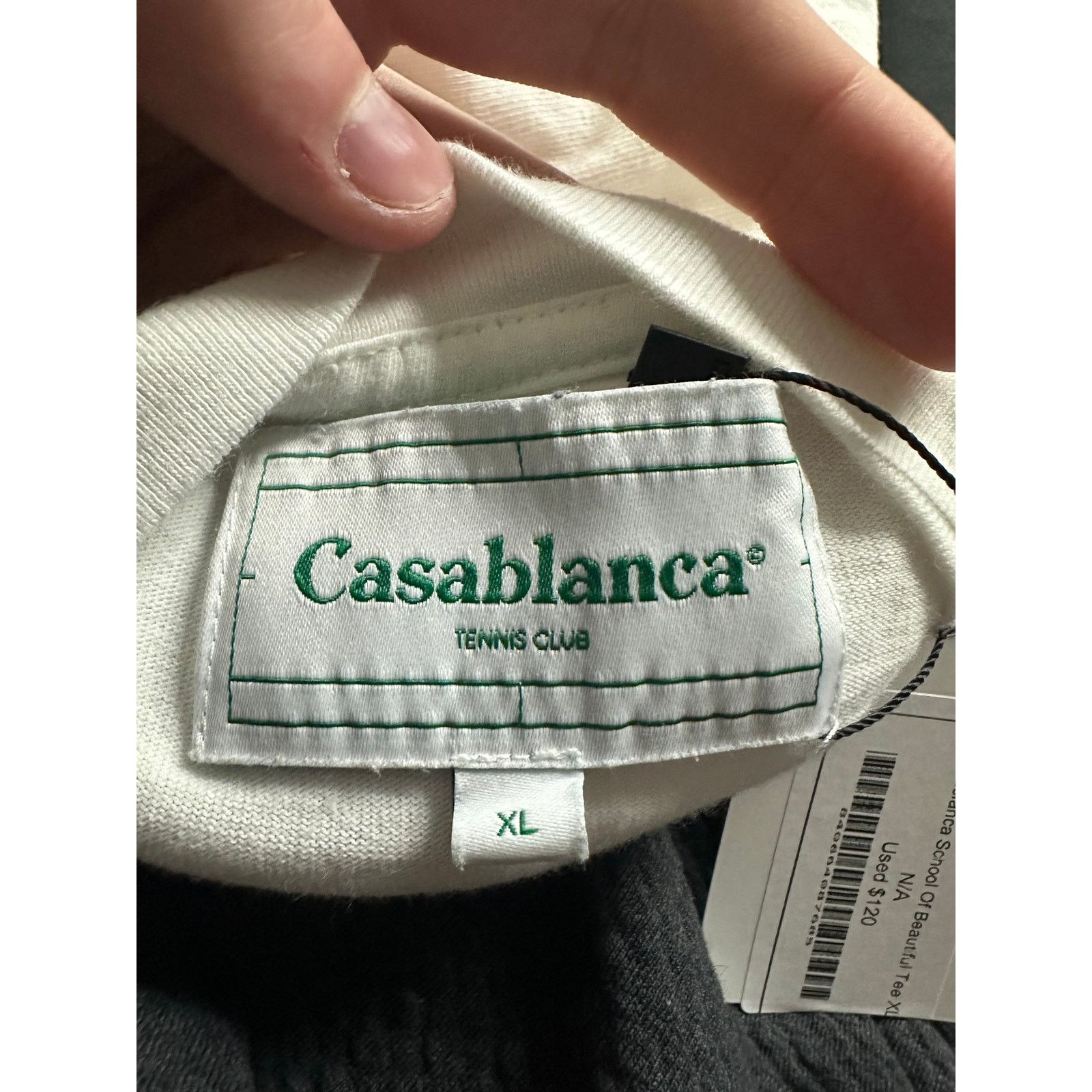 Casablanca Casablanca School Of Beautiful Tee Used XL Size US XL / EU 56 / 4 - 2 Thumbnail