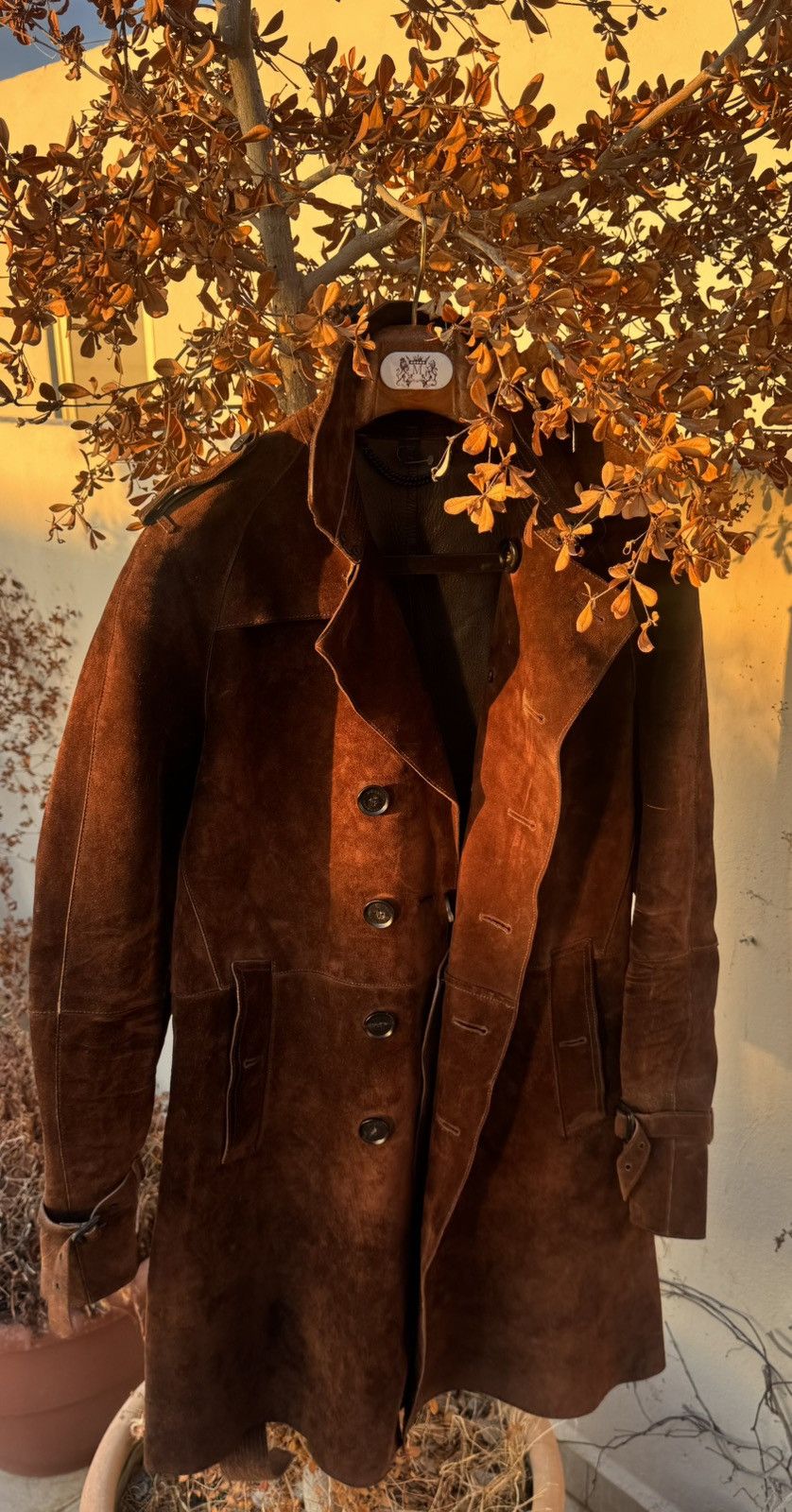 Burberry Prorsum Burberry Prorsum FW11 suede trench size 50 Size US M / EU 48-50 / 2 - 12 Thumbnail