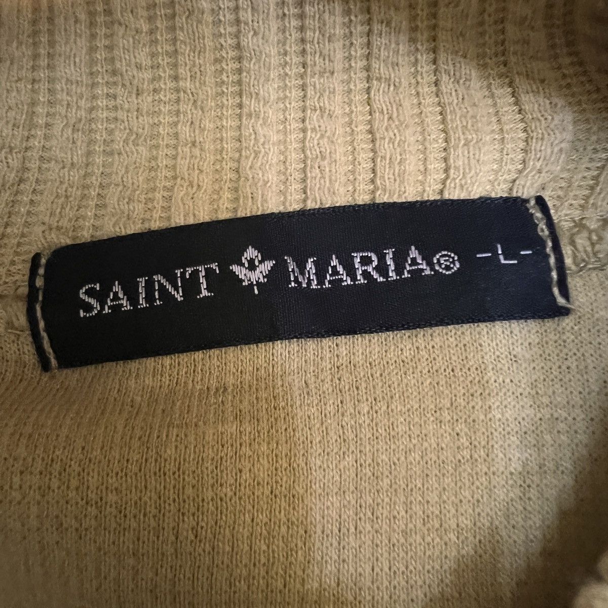 Japanese Brand SAINT MARIA POCKET SWEATER JAPANESE BRAND Size L / US 10 / IT 46 - 3 Thumbnail