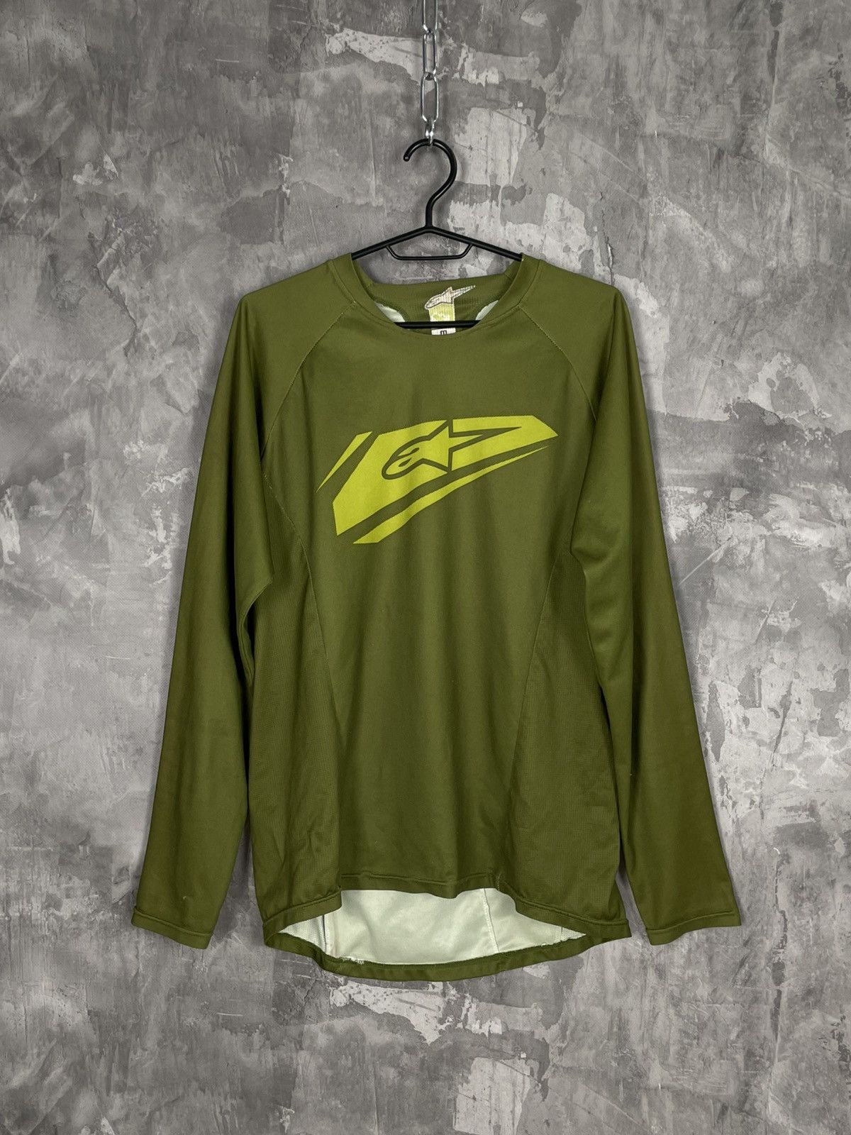 Vintage Rare Alpinestar Racing Vintage Y2K Longsleeve 💣 Size US M / EU 48-50 / 2 - 1 Thumbnail