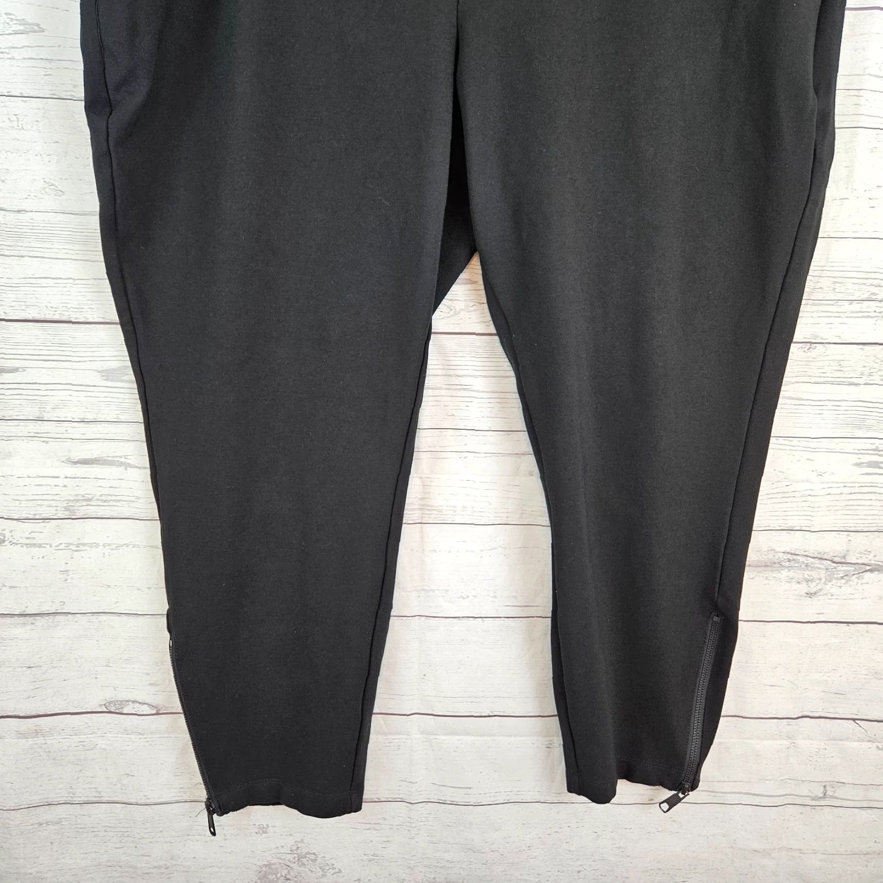 Vintage Universal Standard Womens Moro Pocket Signature Ankle Pants Sz XL 26-28 Black Size 26" / US 2 / IT 38 - 3 Thumbnail
