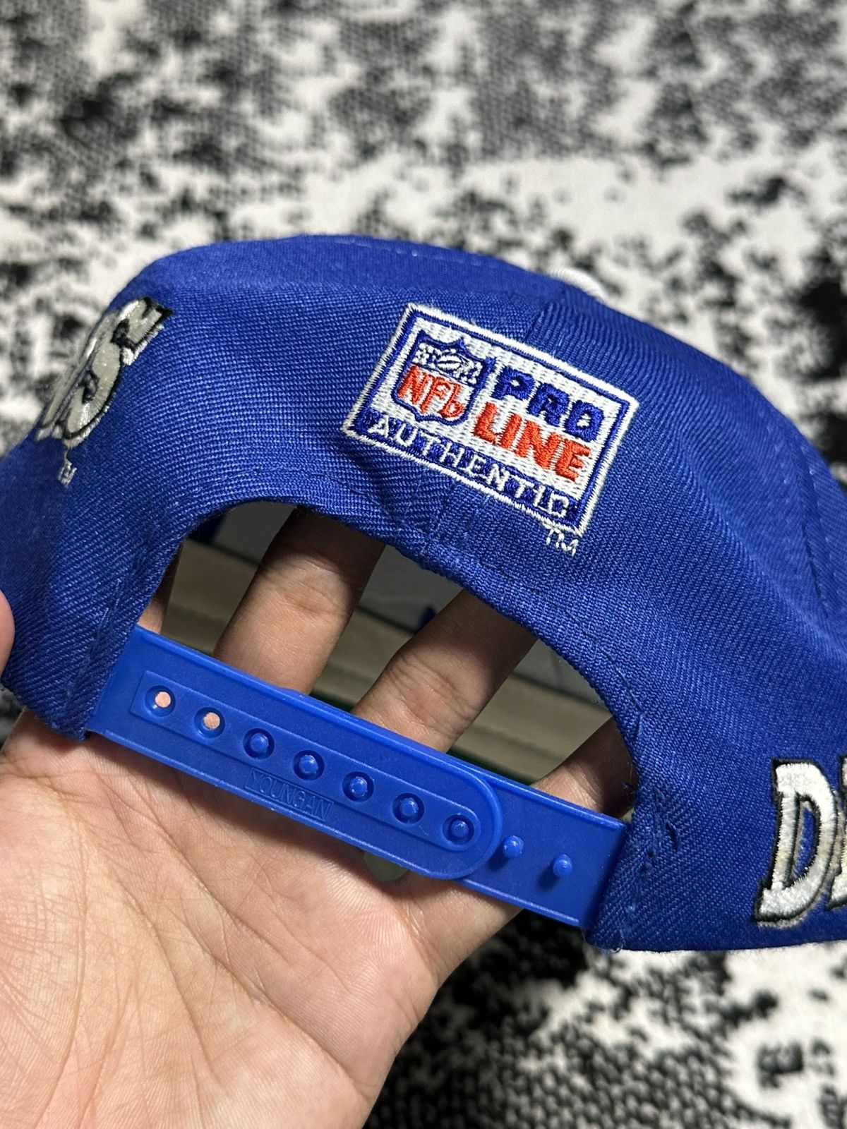 Sports Specialties Vintage NFL Detroit Lions Side Wave Sports Specialties Hat Size ONE SIZE - 6 Thumbnail