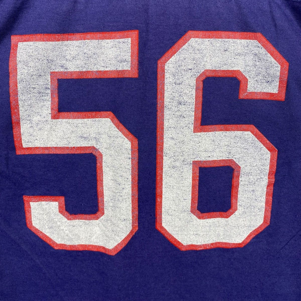 NFL × Vintage Vintage 80's Rawlings GIANTS 56 Nfl Official Product Tee Size US M / EU 48-50 / 2 - 8 Thumbnail