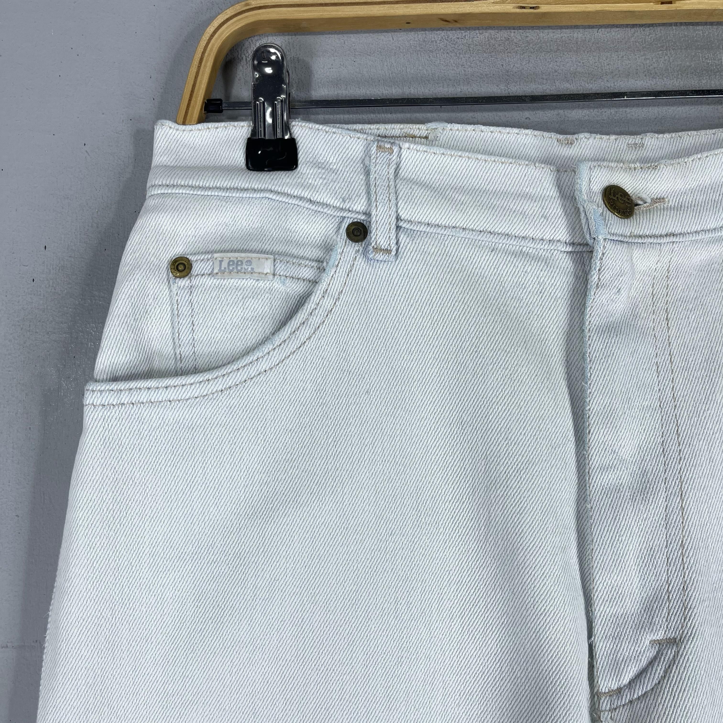 Lee × Vintage W29 L31 Vintage Distressed Lee Rider Dirty Hourglass Jeans Size 29" - 3 Thumbnail