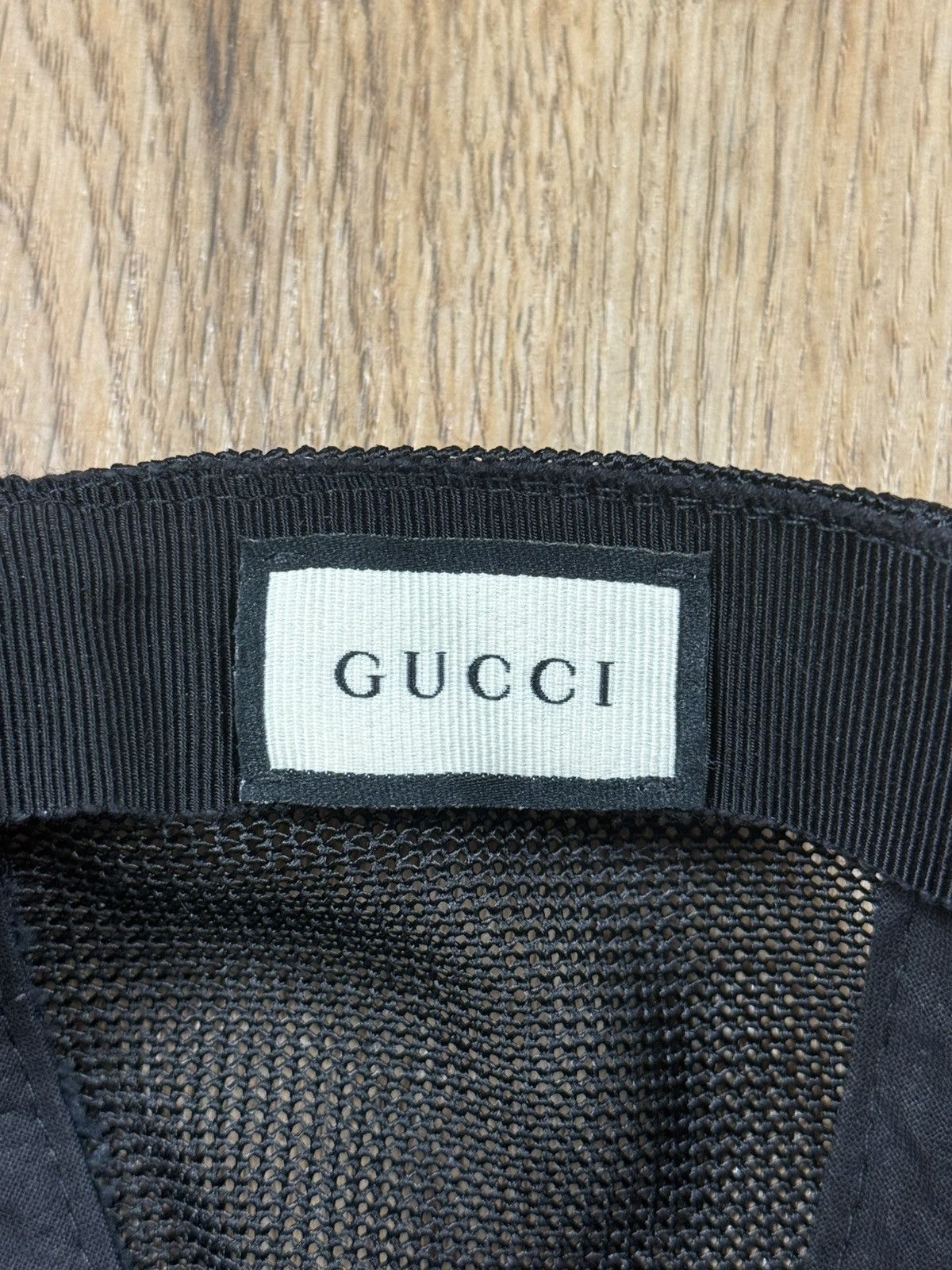Gucci Gucci GG Supreme Monogram Mesh Trucker Hat – Black Size ONE SIZE - 10 Thumbnail