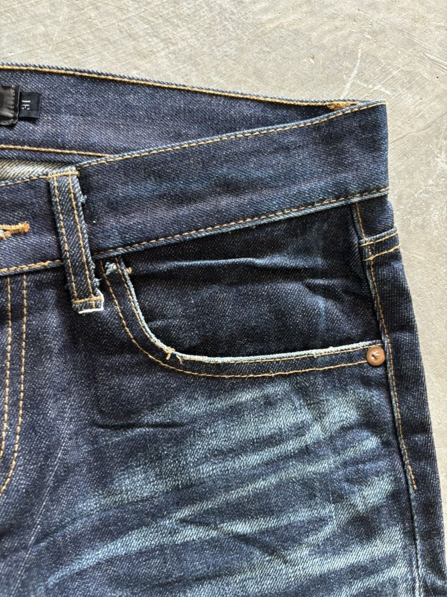 JACKROSE SICK TWIST JACK ROSE CURVE JEANS NEWSPAPER GALLIANO STYLE Size US 31 - 8 Thumbnail