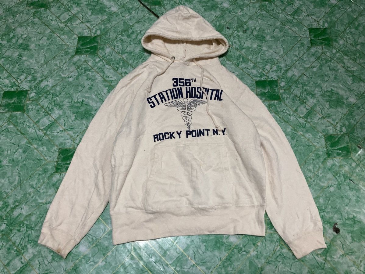 Other Vintage Station Hospital Military Hoodie Size US S / EU 44-46 / 1 - 2 Thumbnail