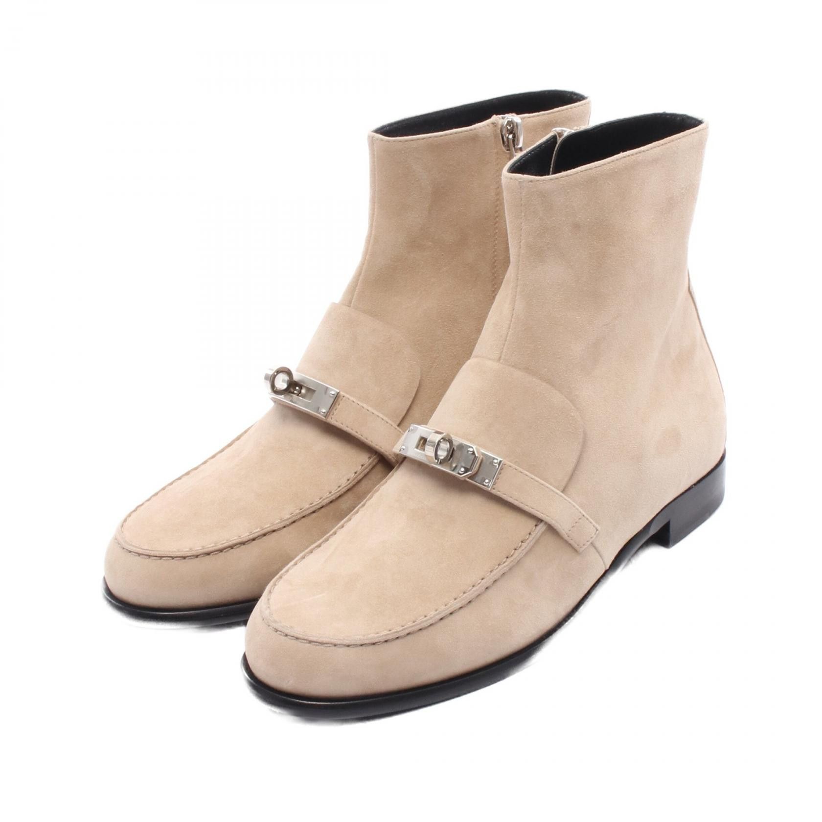 Hermes Hermes Hermes KELSY Suede Boots Suede Shoes Size ONE SIZE - 1 Thumbnail