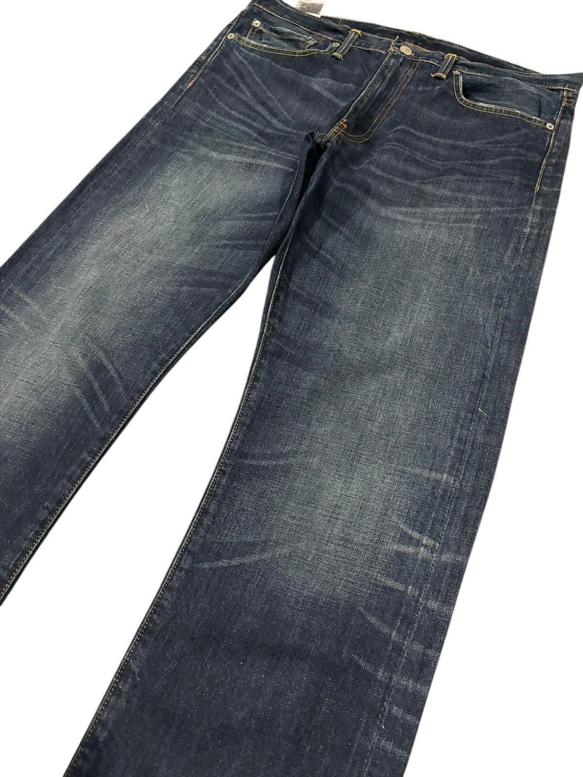 Levi's × Vintage Y2k Vintage Levi’s Lot 513 Faded Season Straight Cut Jeans Size US 34 / EU 50 - 3 Thumbnail