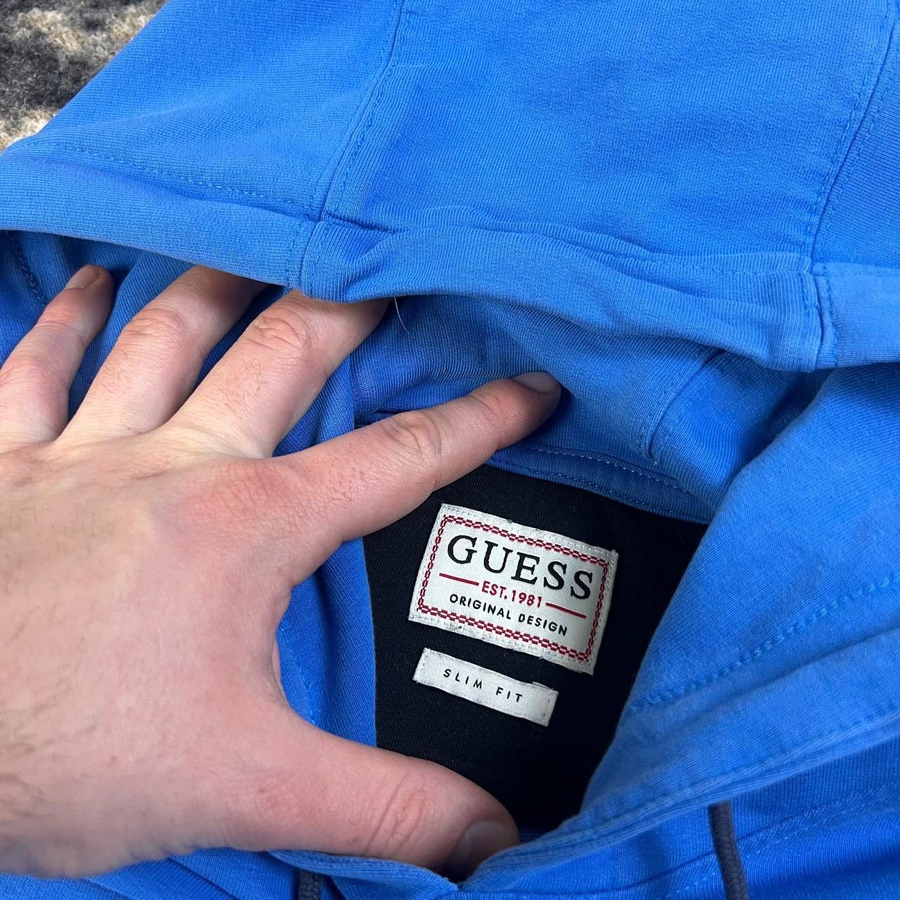 Guess Guess Mini Logo Vintage Hoodie Streetwear Style Size US XL / EU 56 / 4 - 5 Thumbnail
