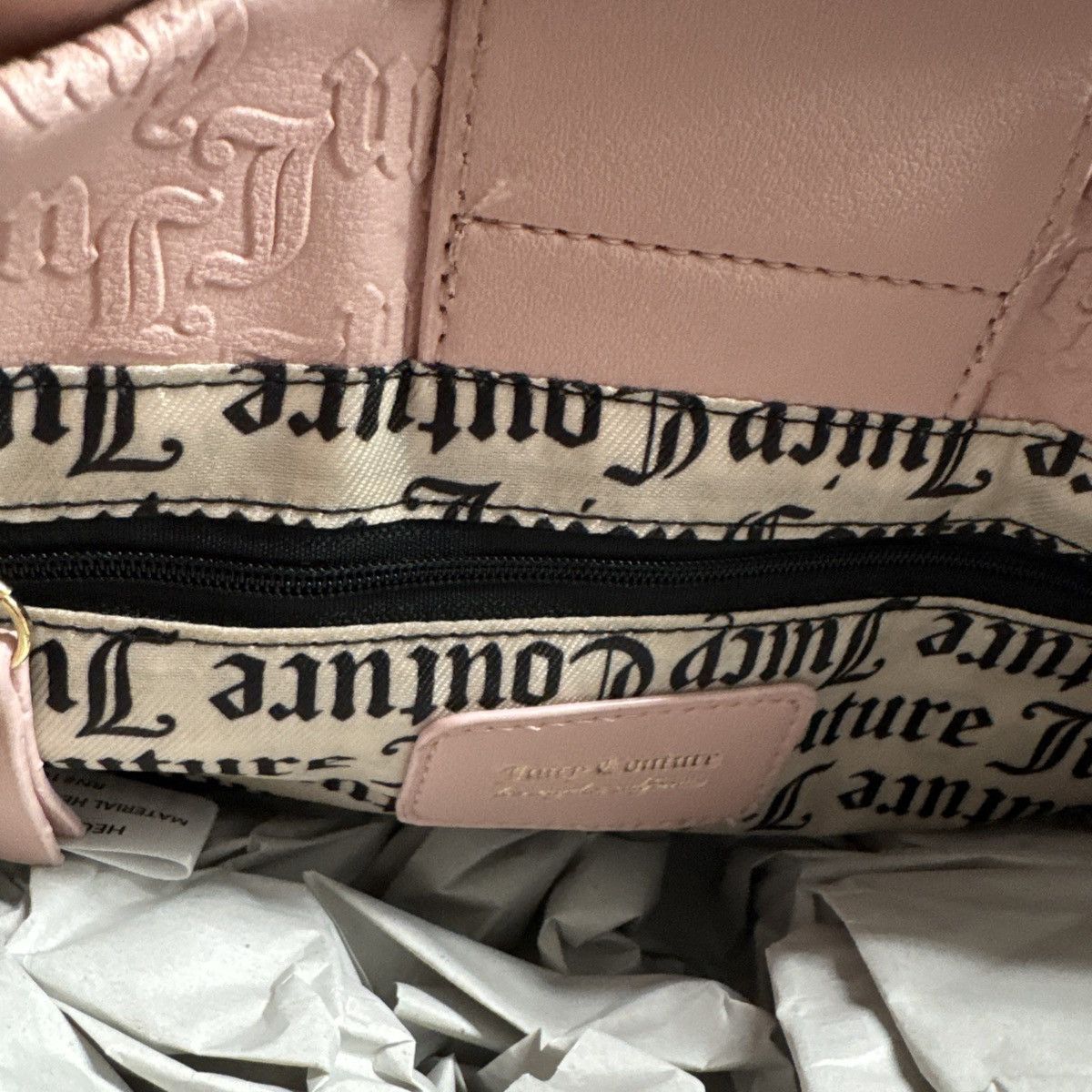 Juicy Couture Juicy Couture Pink Dimond Handbag Size ONE SIZE - 9 Thumbnail