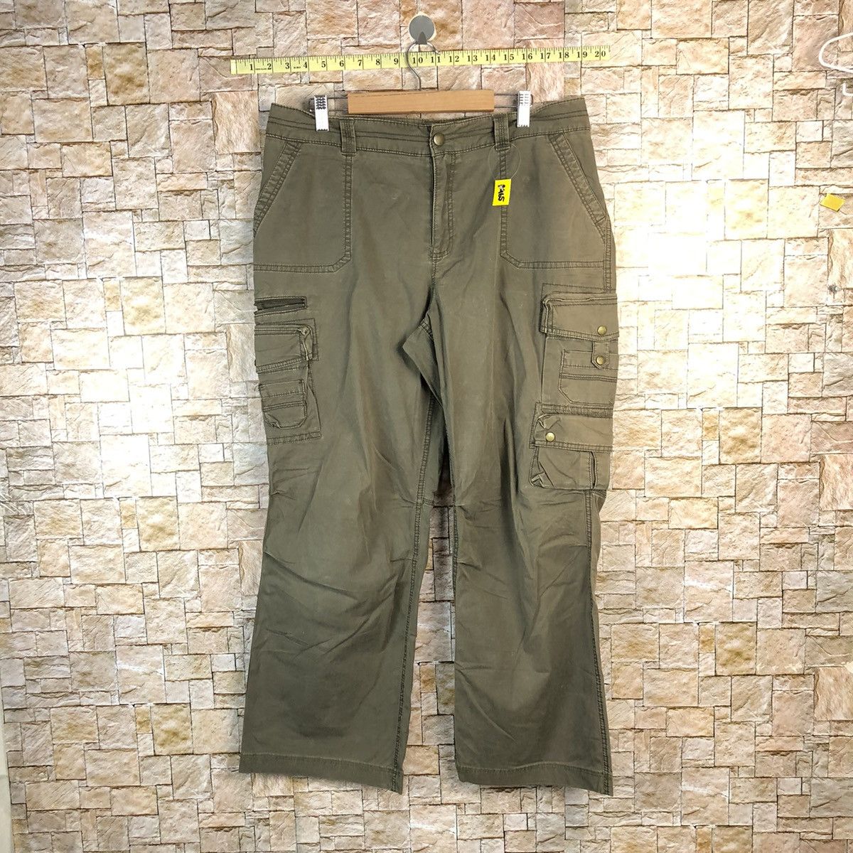 Other Courtenay Green Cargo Multipocket Pants #A965 Size 32" / US 10 / IT 46 - 1 Thumbnail