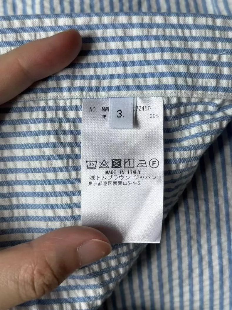 Thom Browne Thom Browne Puff sleeve double-sleeved shirt 2505-Nextarrow Size US L / EU 52-54 / 3 - 5 Thumbnail