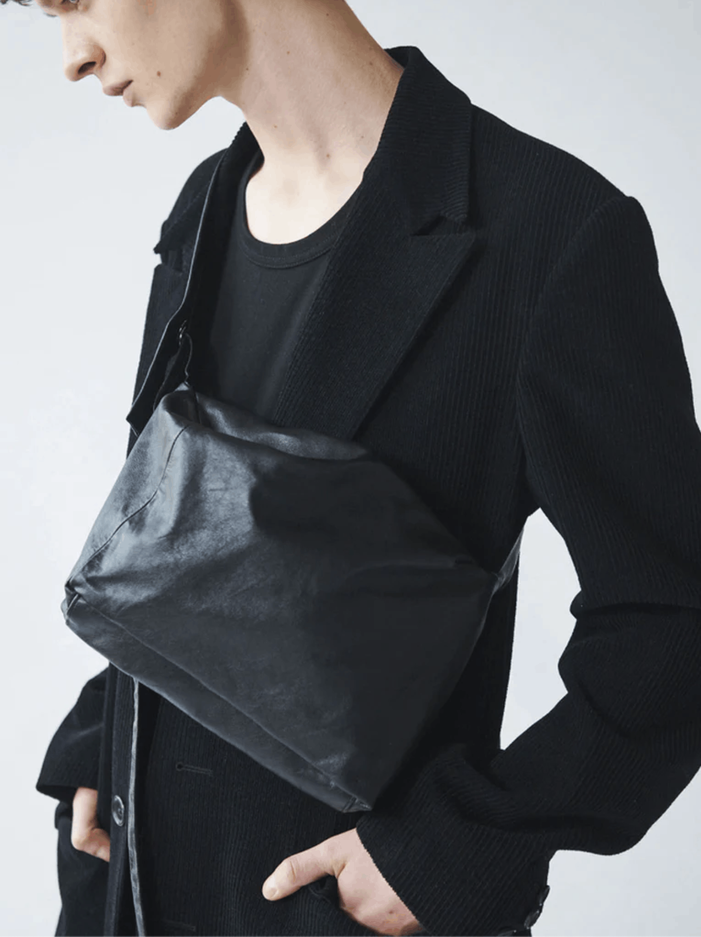 Yohji Yamamoto Discord Yohji Yamamoto - Triacetate Puff Shoulder Bag (S) Size ONE SIZE - 11 Thumbnail