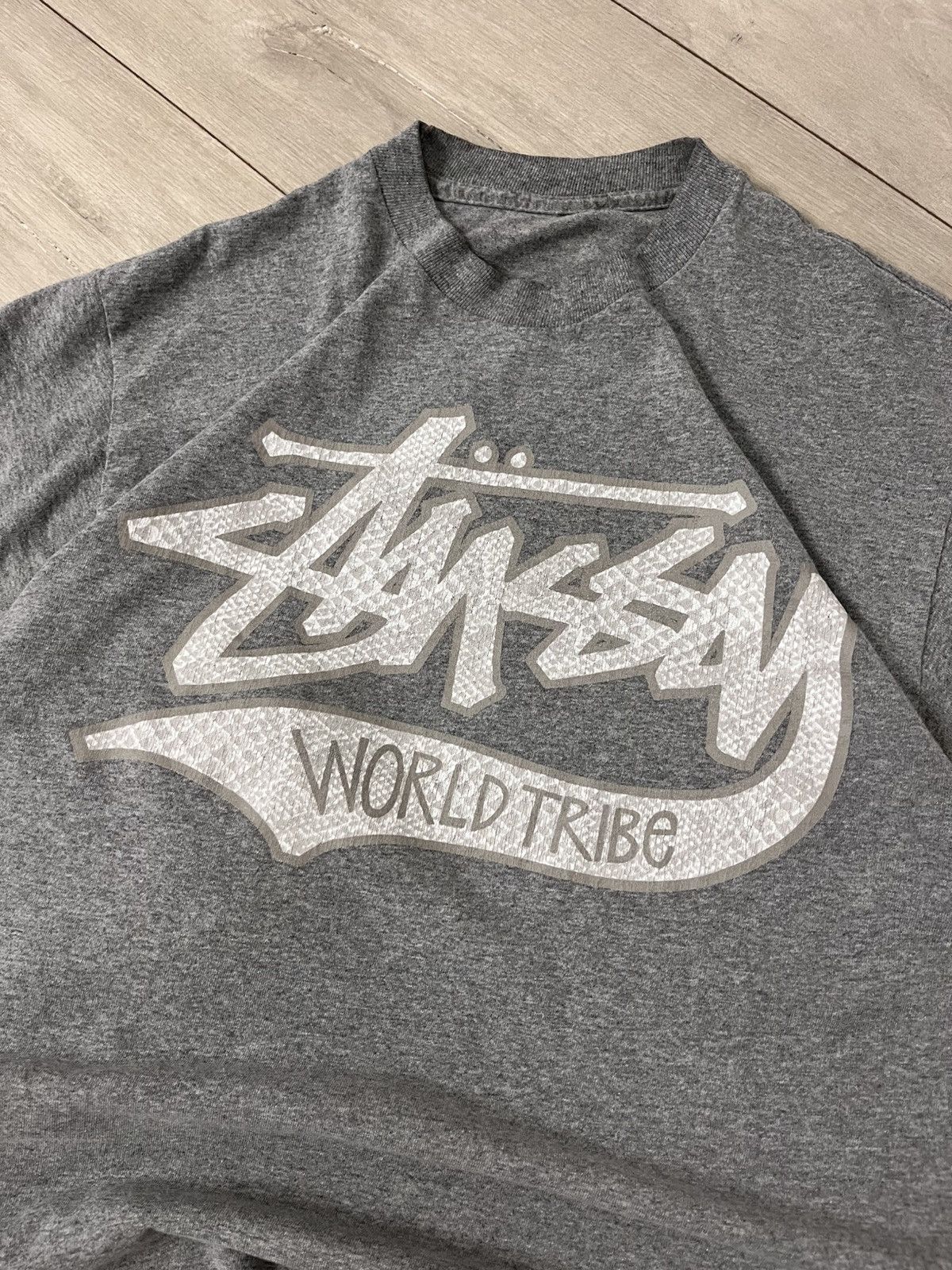 Stussy 🔥90’S STUSSY USA SLIM BIG LOGO T SHIRT VINTAGE TEE Size US M / EU 48-50 / 2 - 3 Thumbnail
