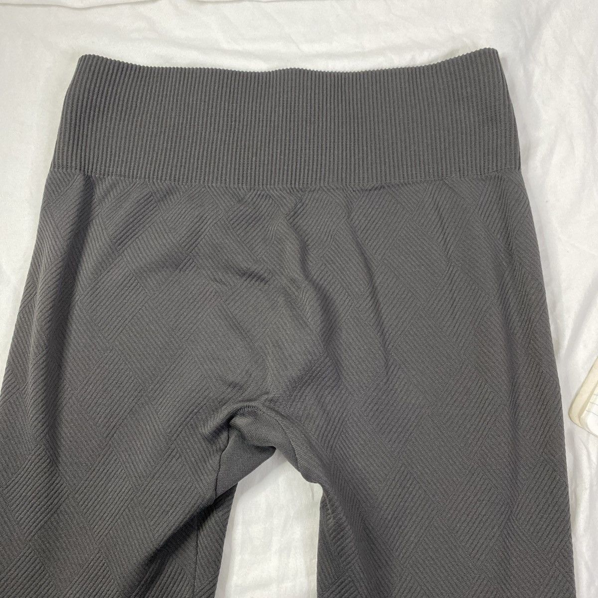 Other Textured High Waist Leggings Women's Large Tummy Control EUC Size 30" / US 8 / IT 44 - 5 Thumbnail