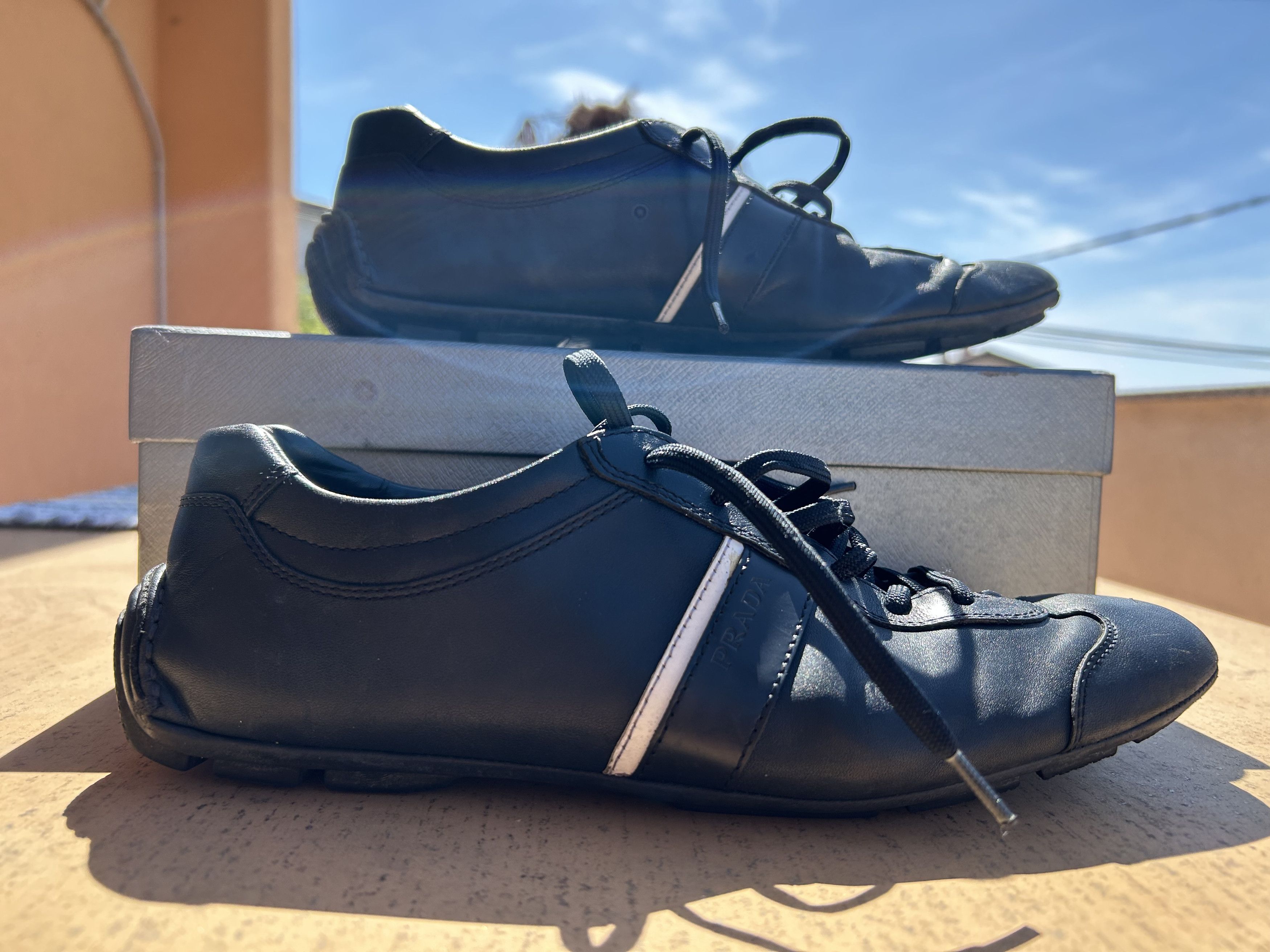 Prada Prada Vintage Monte Carlo Trainers - 4E 2599 Size US 8 / EU 41 - 9 Thumbnail