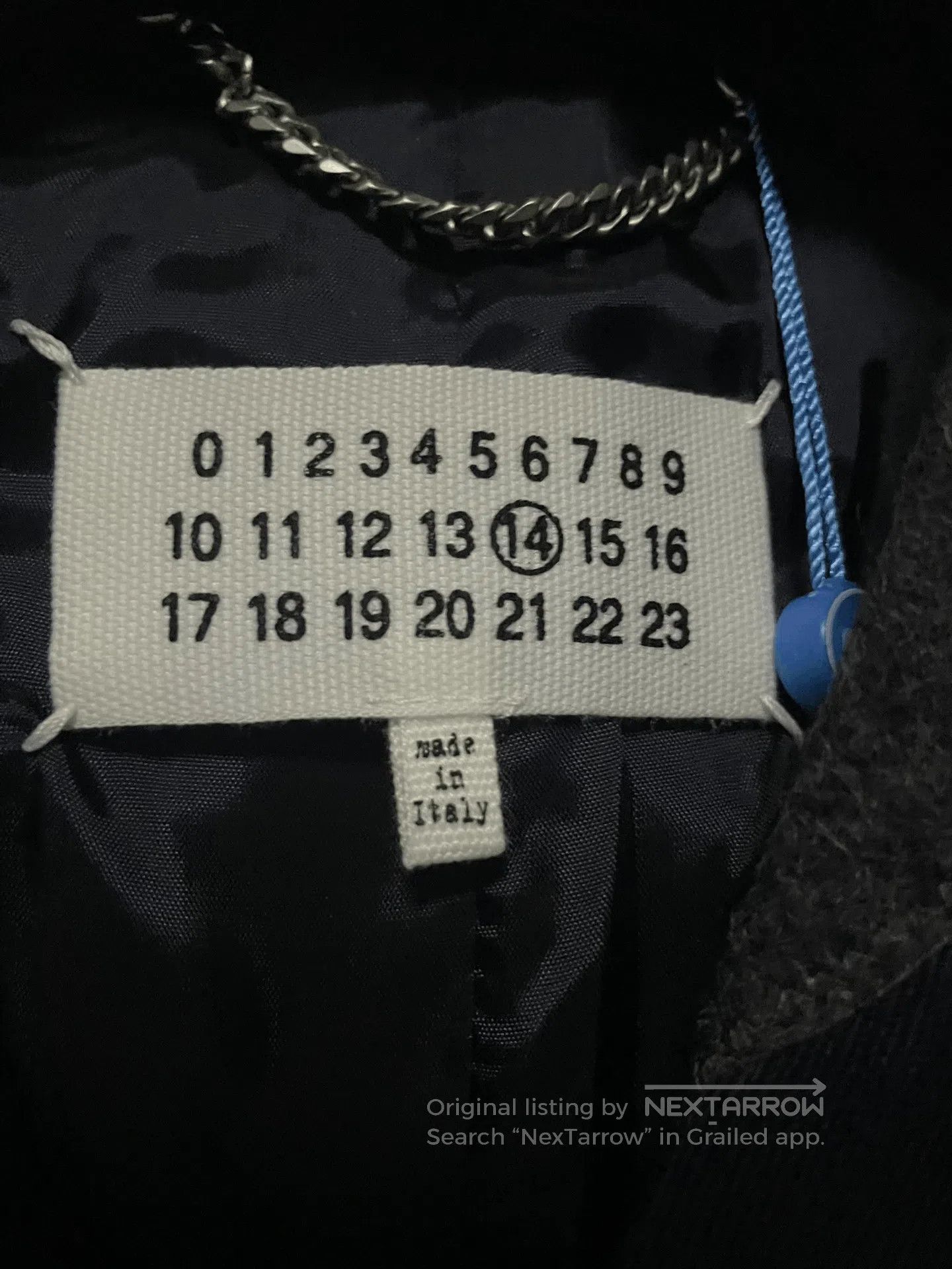 Maison Margiela Maison Margiela Navy Wool Coat Size 50. Size US M / EU 48-50 / 2 - 8 Thumbnail