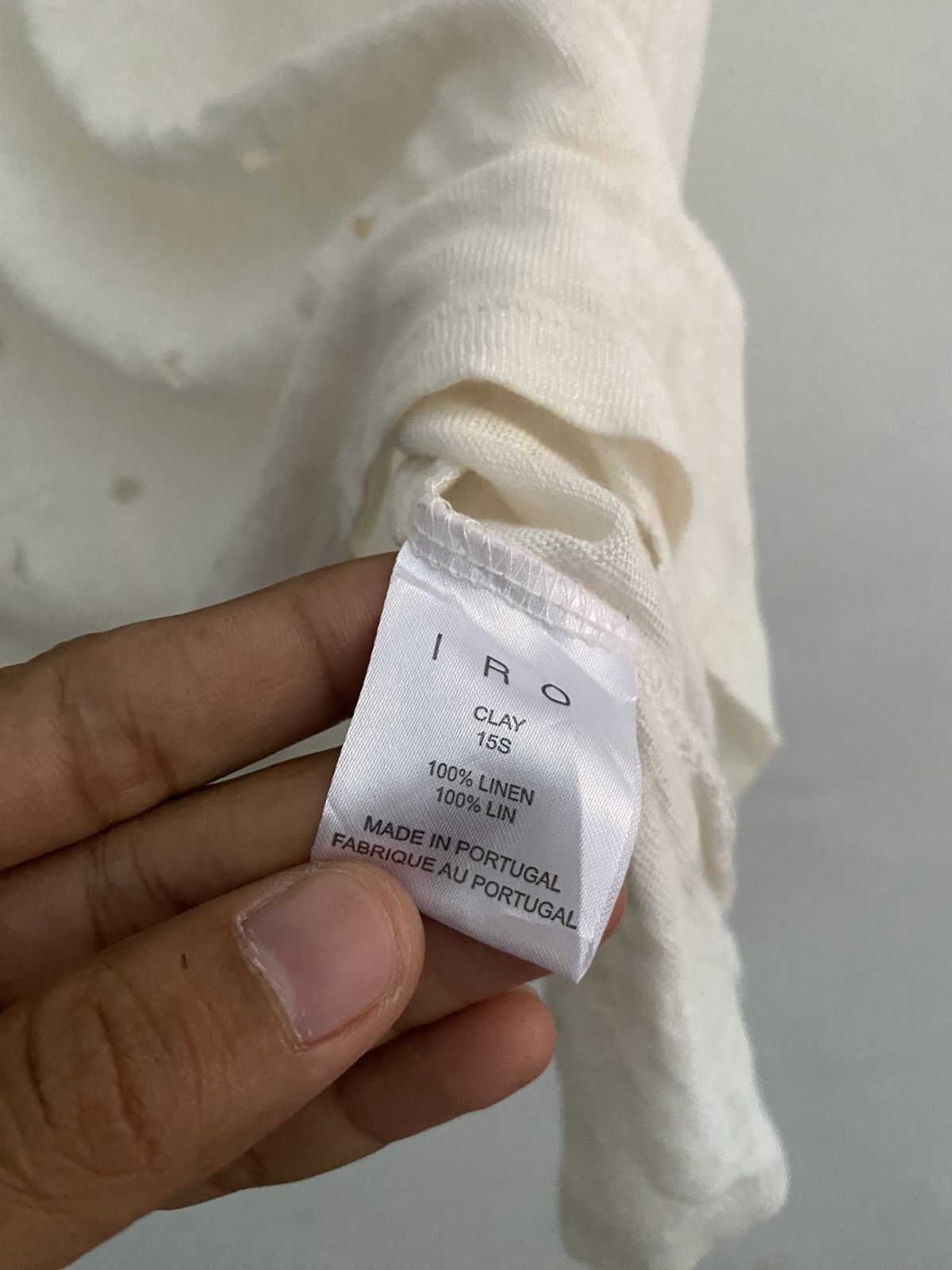 Iro Ss15 Iro distressed tshirt Size US S / EU 44-46 / 1 - 6 Thumbnail