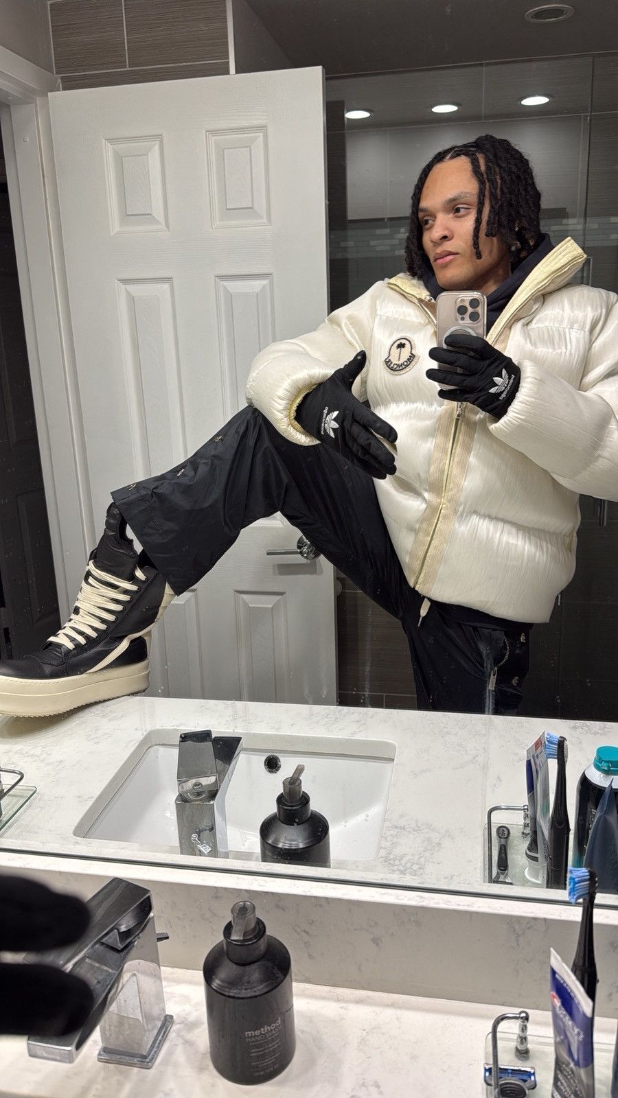 Moncler × Palm Angels Moncler, ‘70 Maya Jacket; Collaboration by Palm Angels Size US L / EU 52-54 / 3 - 4 Thumbnail