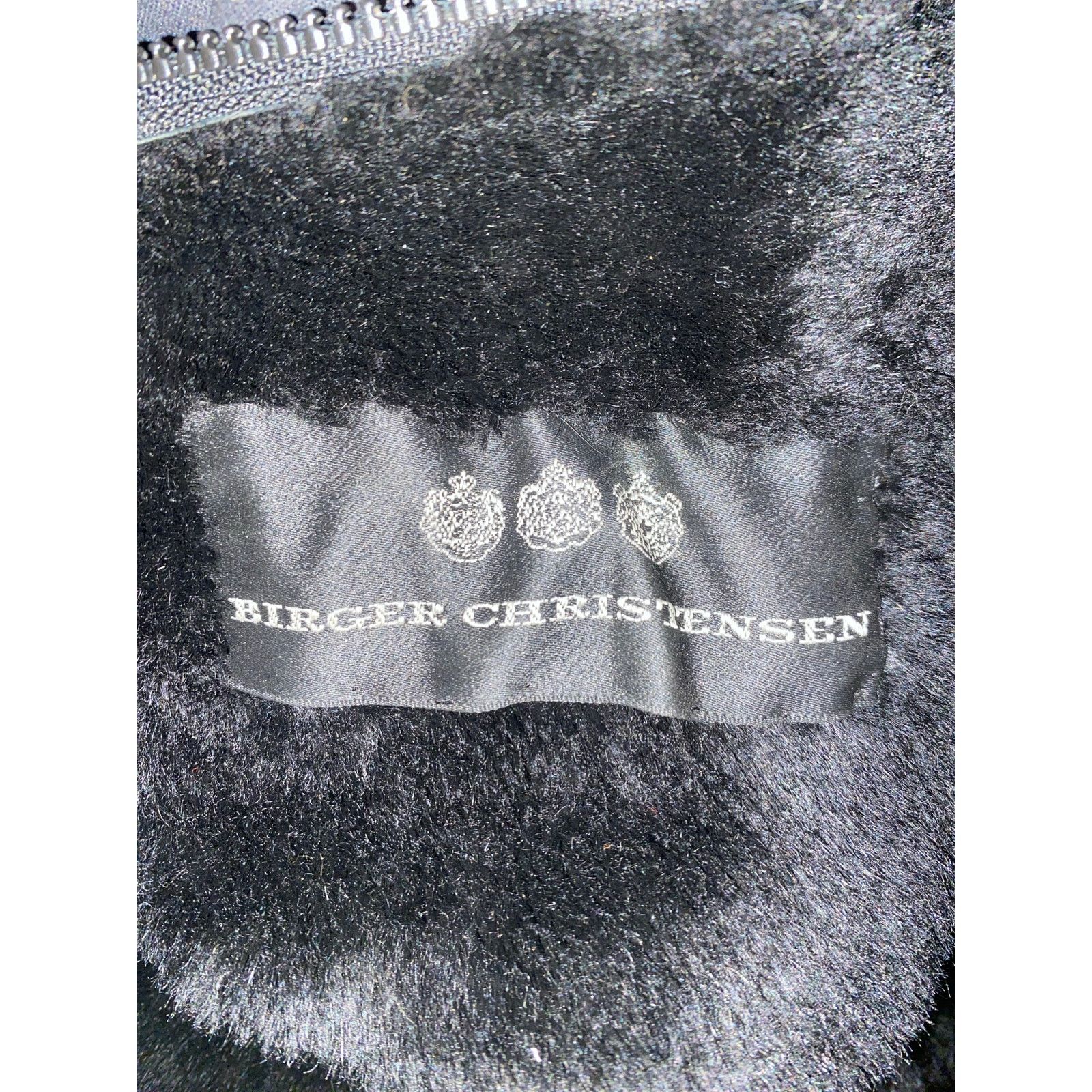 REMAIN Birger Christensen Birger Christensen Saks Fifth Avenue Fur Coat Black Size L / US 10 / IT 46 - 2 Thumbnail