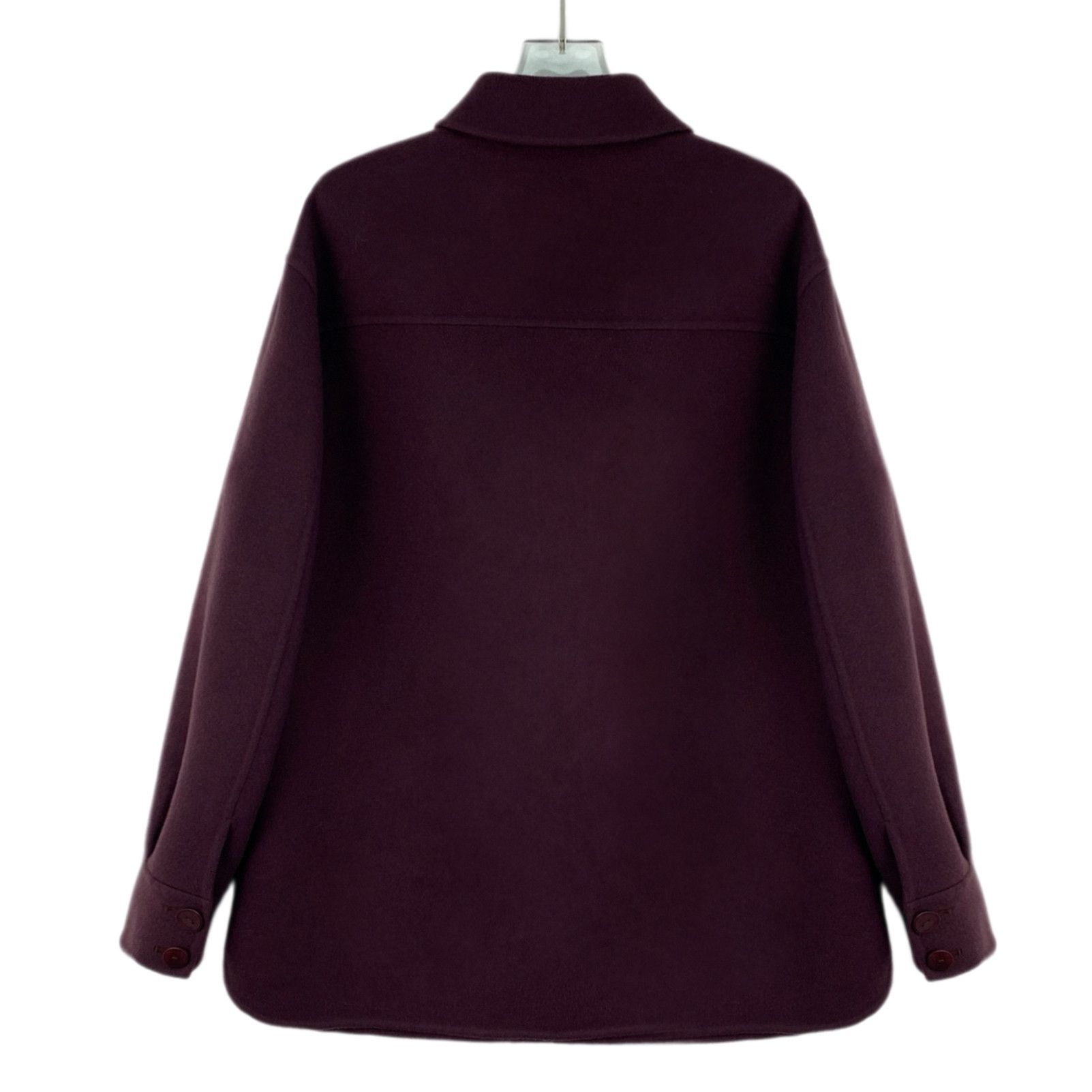 Loro Piana Loro Piana Cashmere Coat Burgundy (40) Size S / US 4 / IT 40 - 2 Thumbnail