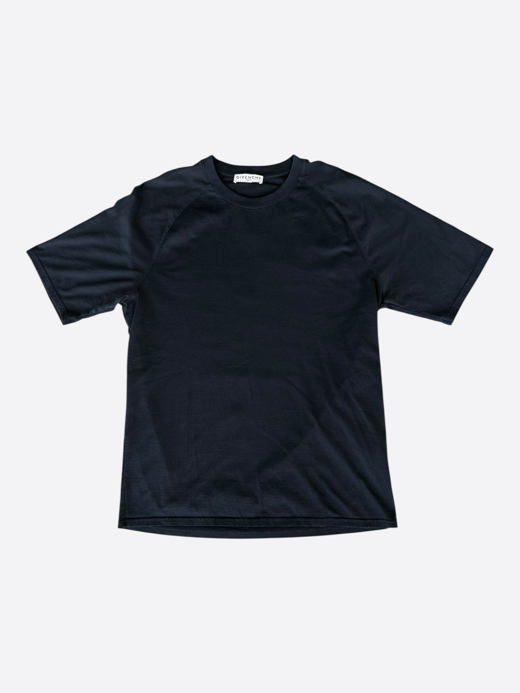 Givenchy Givenchy Black & White Split Logo T-Shirt Size US XL / EU 56 / 4 - 2 Thumbnail
