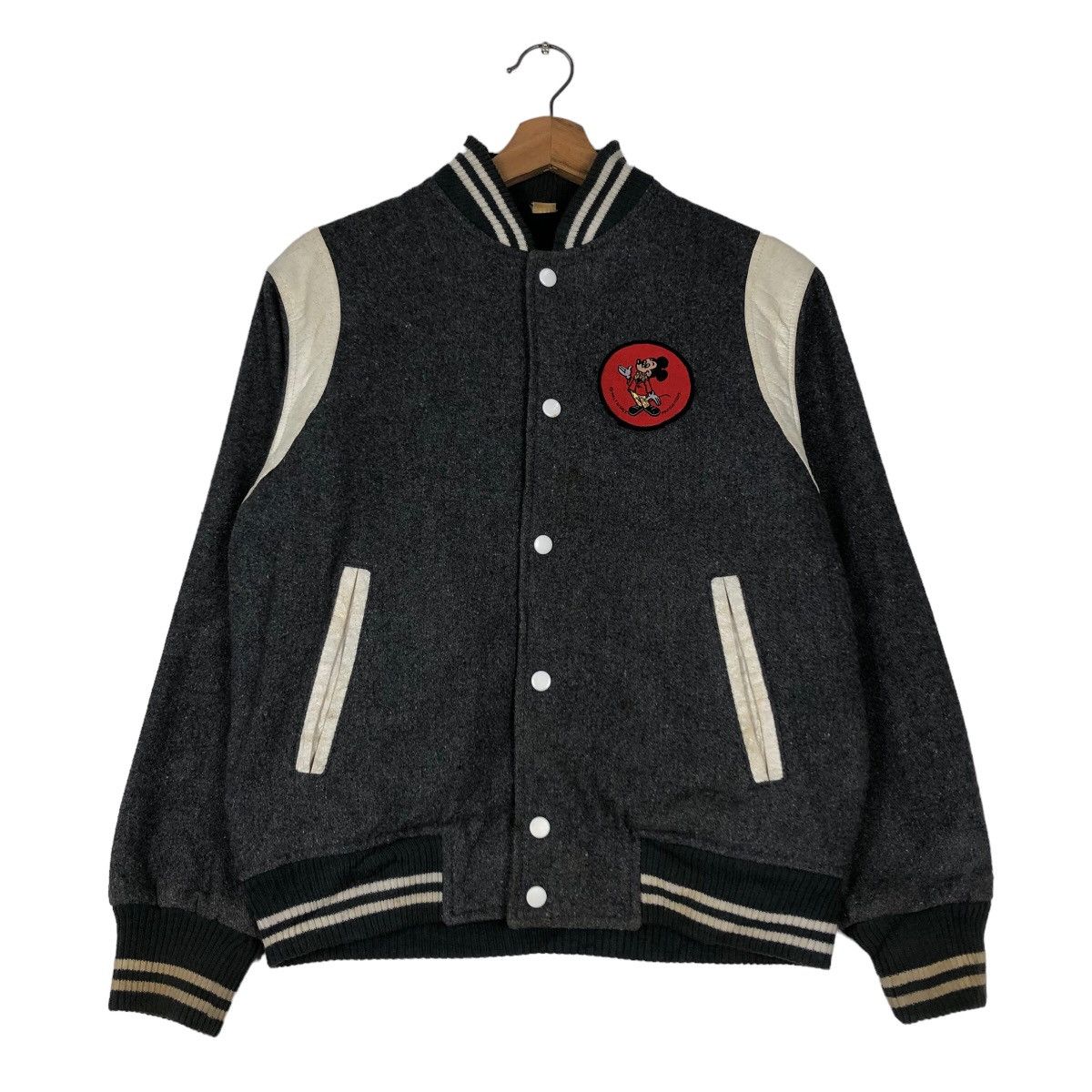 Cartoon Network 🔥Vintage Bombet Jacket Mickey Mouse Walt Disney Big Logo Size US S / EU 44-46 / 1 - 1 Thumbnail