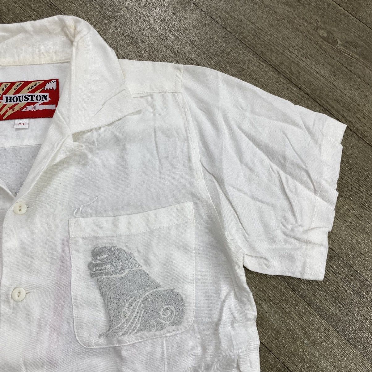 Japanese Brand Vintage Houston Japan Map Toyo Enterprise Bowling Shirt Size US S / EU 44-46 / 1 - 5 Thumbnail