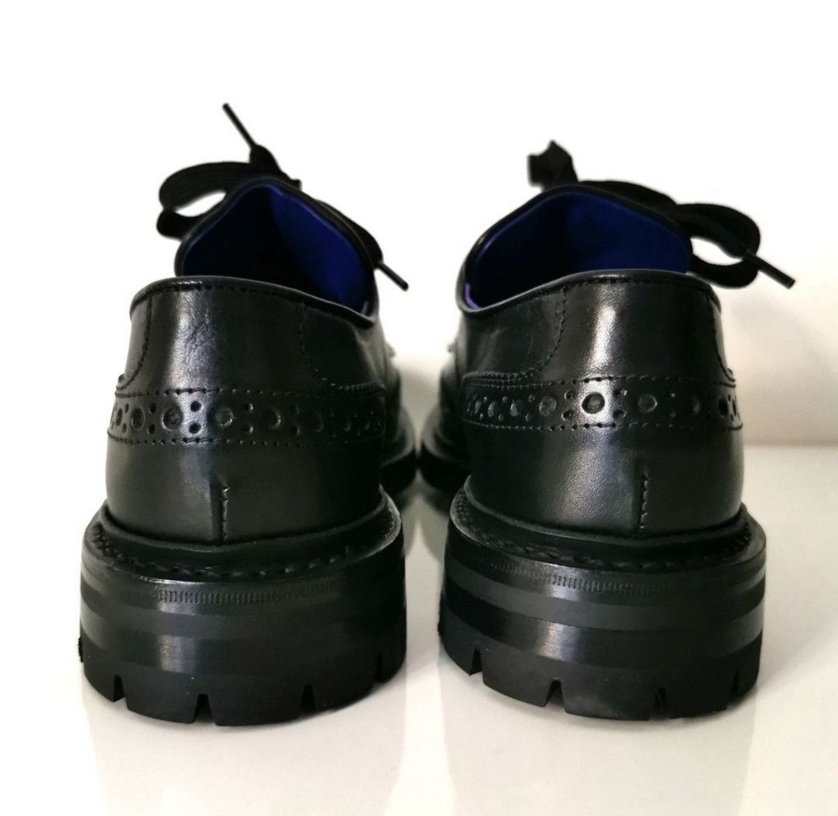 Burberry Burberry x Tricker’s Leather Derby Shoes – UK 4 / EU 36 – Size US 5 / EU 37 - 5 Thumbnail