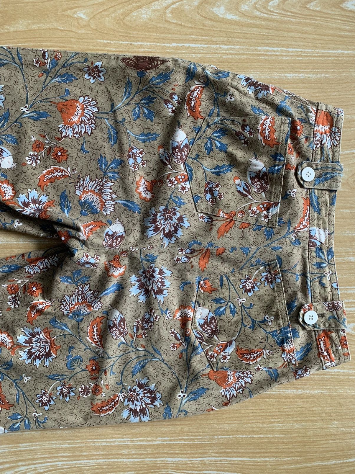 Designer × Hiroko Koshino Homme × Japanese Brand 🔥 Hiroko Koshino Floral Full print Pants Size 26" / US 2 / IT 38 - 16 Thumbnail