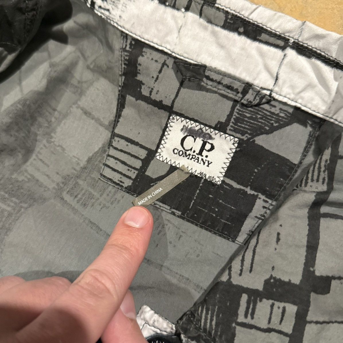 C.P. Company CP Company 50 Fili Garment Dyed Camo Overshirt Jacket Size US S / EU 44-46 / 1 - 7 Thumbnail