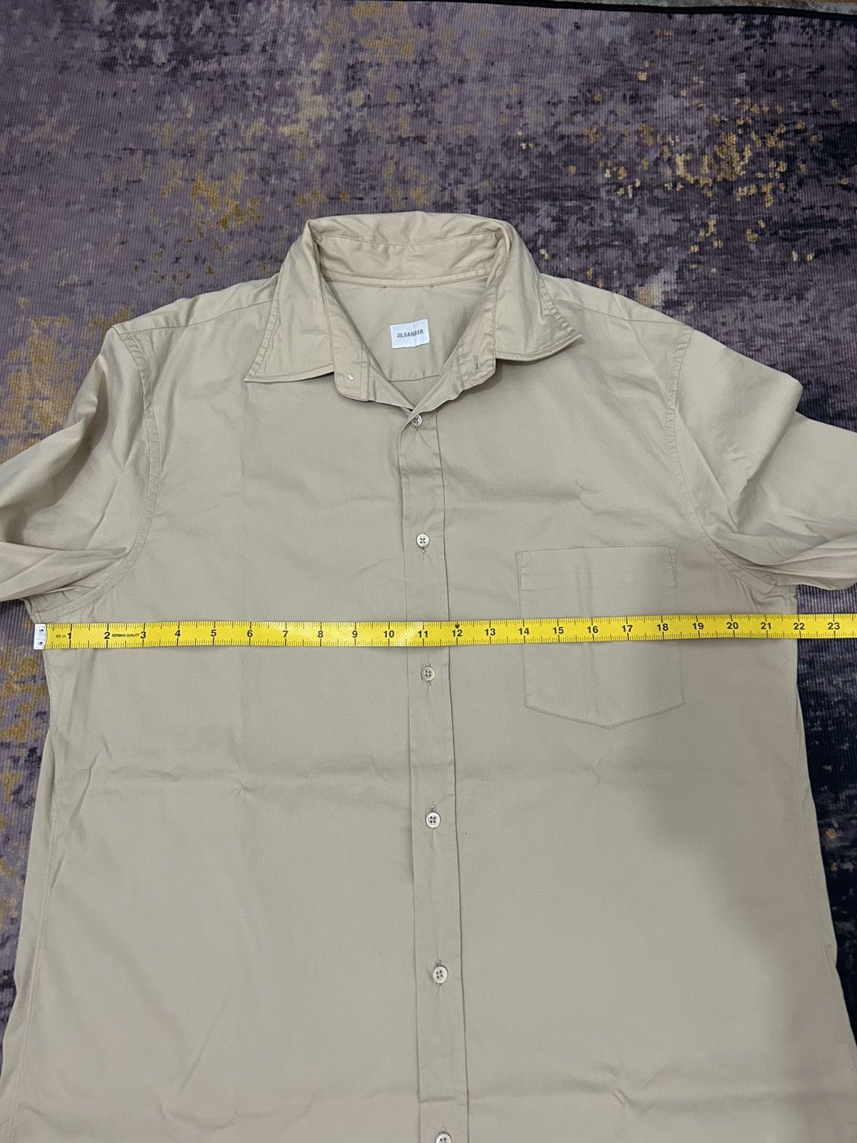 Jil Sander Jil Sander Tailor Made Button Shirt Size US L / EU 52-54 / 3 - 16 Thumbnail