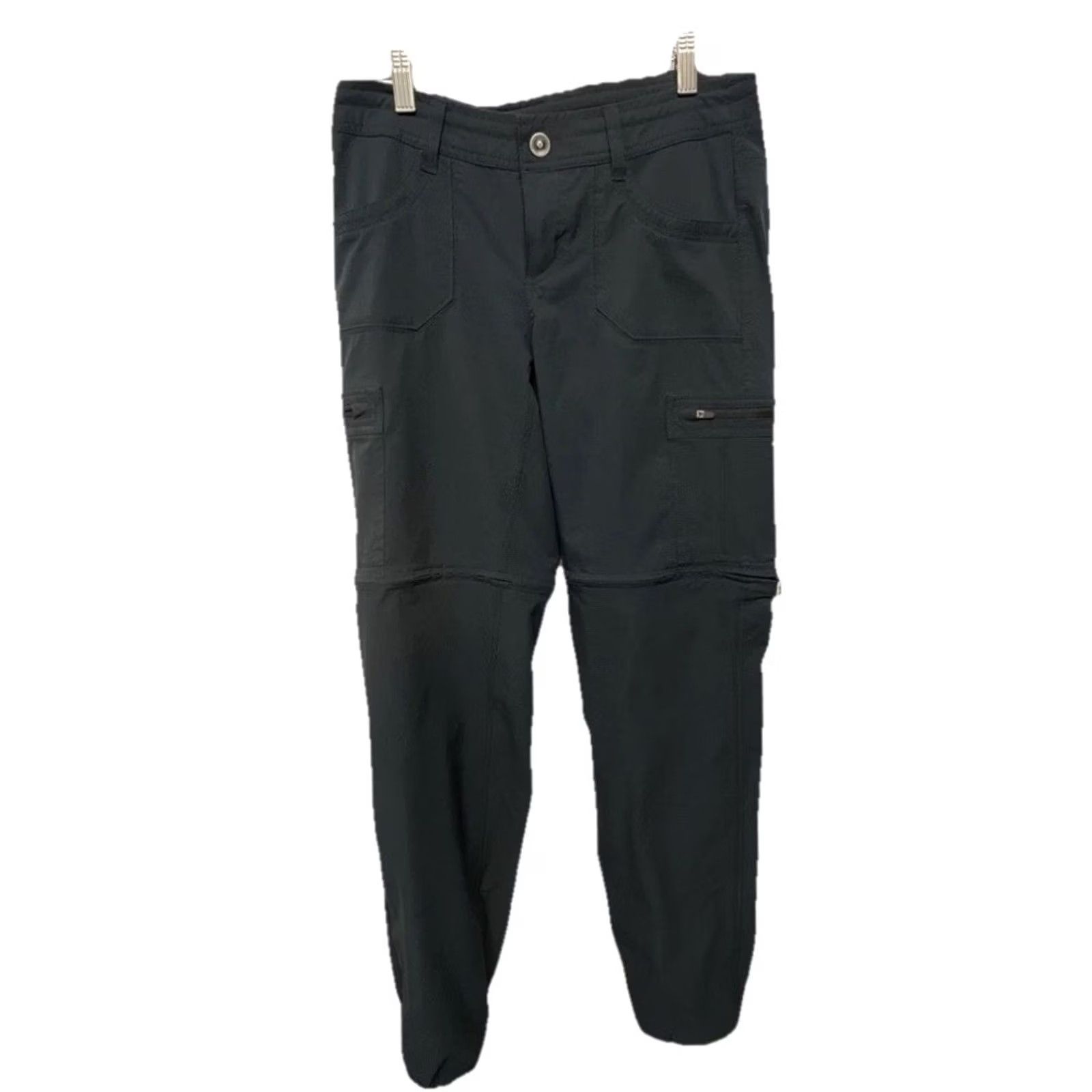 Ecco KUHL Womens 4 Reg Horizon RECCO Convertible Shorts Cargo Hiking Ripstop Black Size 27" / US 4 / IT 40 - 4 Thumbnail