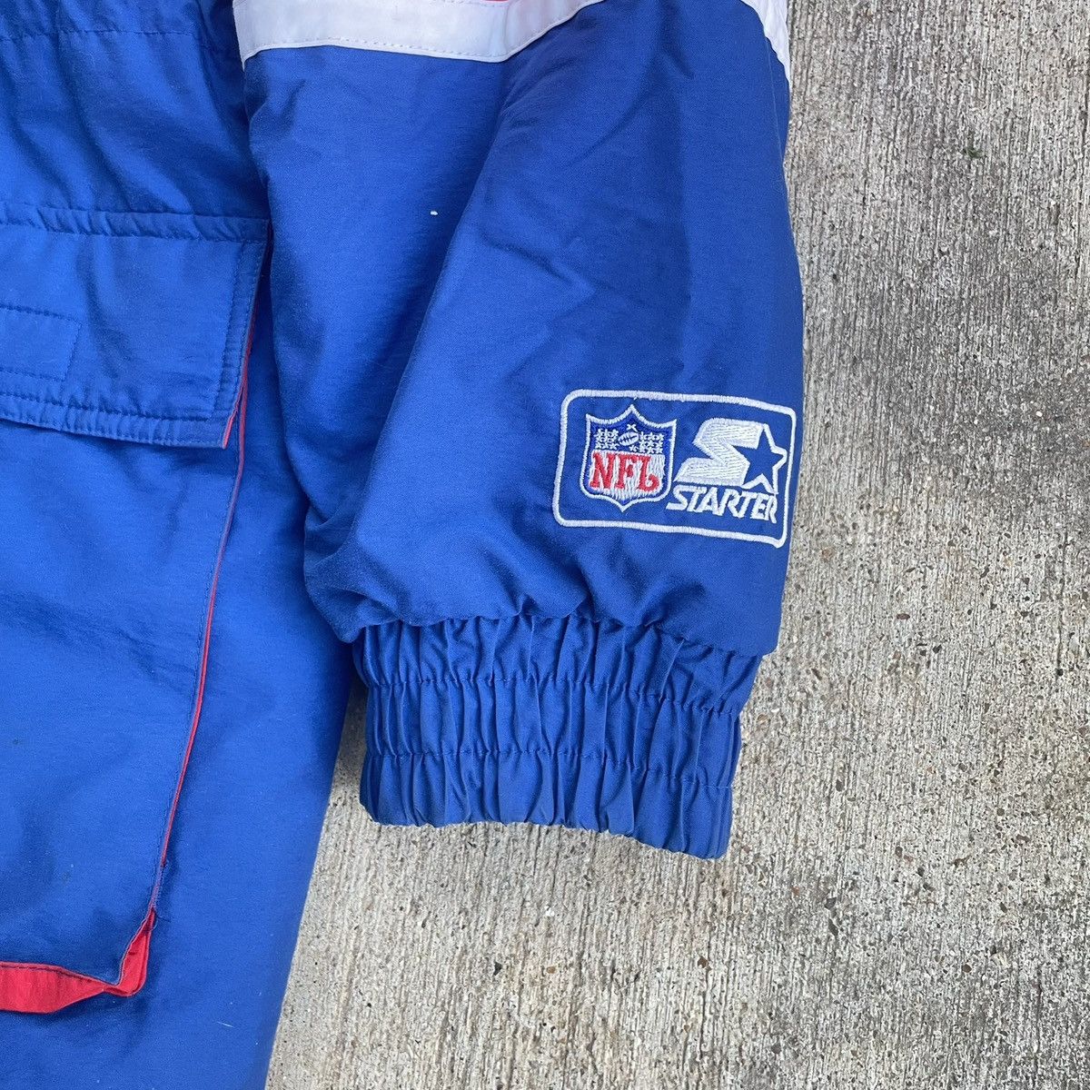 Starter Vintage New York Giants Starter Parka Stadium Jacket XL Size US XL / EU 56 / 4 - 3 Thumbnail