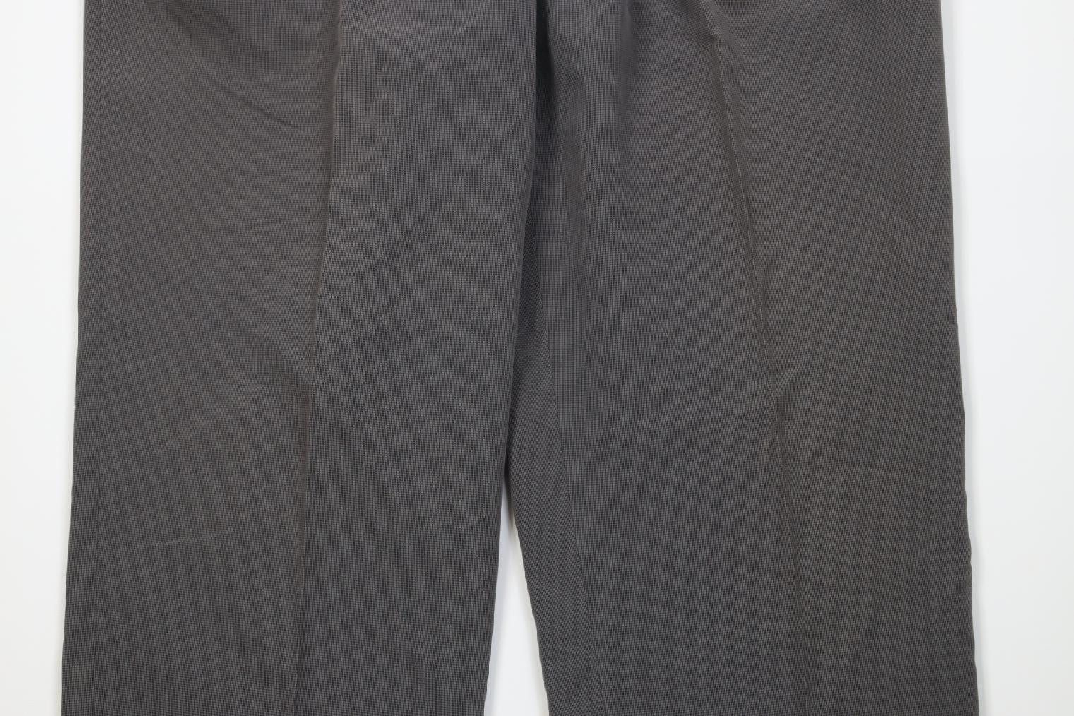 Vintage Vintage 90s Streetwear Gabardine Houndstooth Wide Leg Pants Size US 36 / EU 52 - 3 Thumbnail