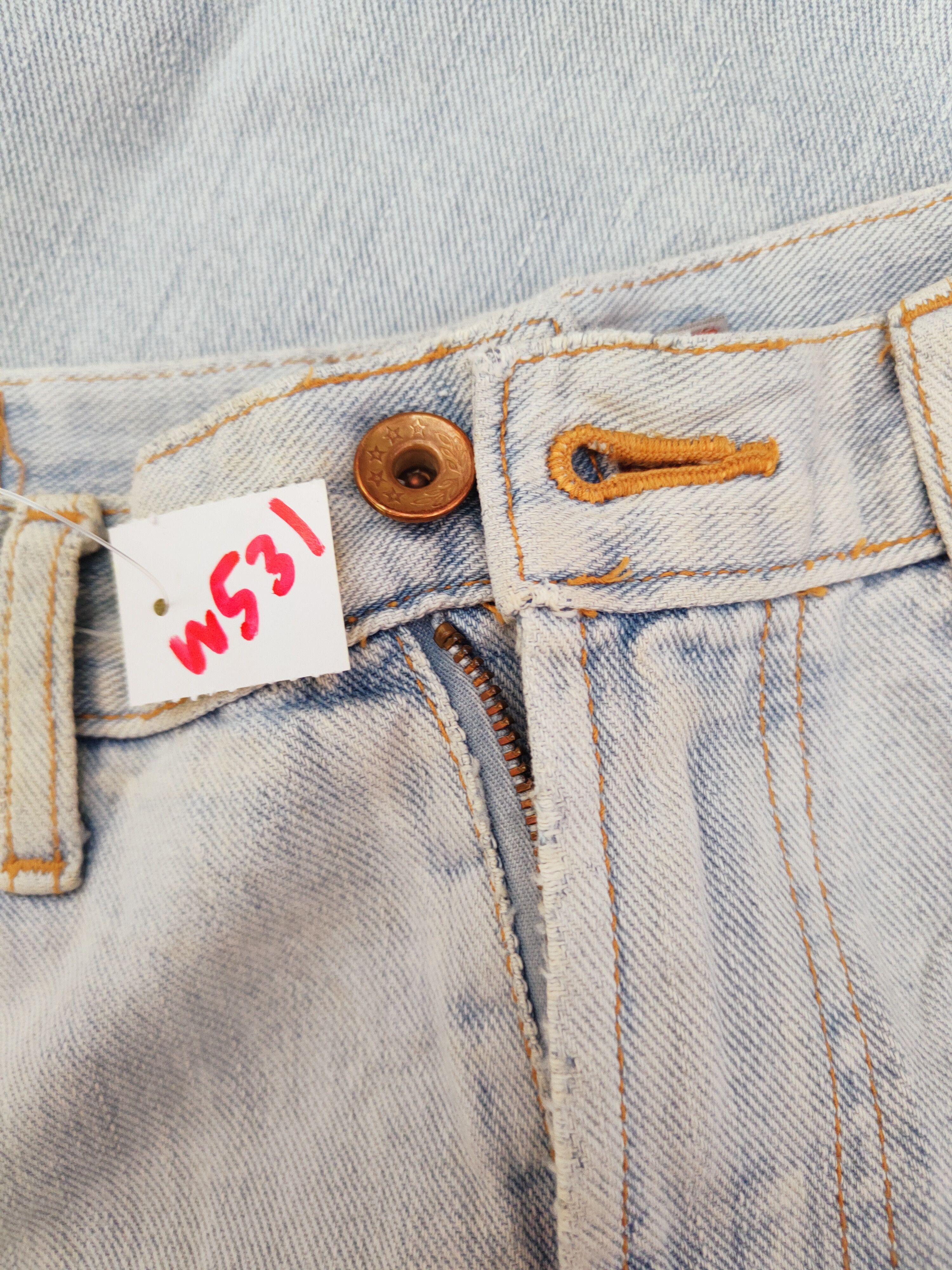 Oldblue Co. Old Blue vintage Blue Faded Distressed Ripped Jeans #W531 Size US 30 / EU 46 - 19 Thumbnail